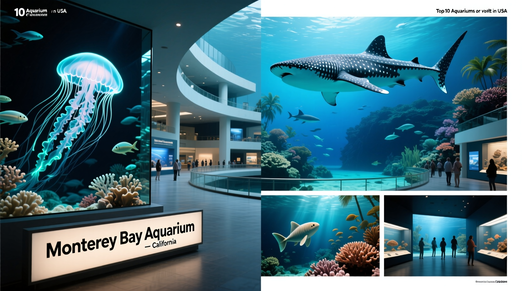guide to the top 10 aquariums in usa for an unforgettable visit