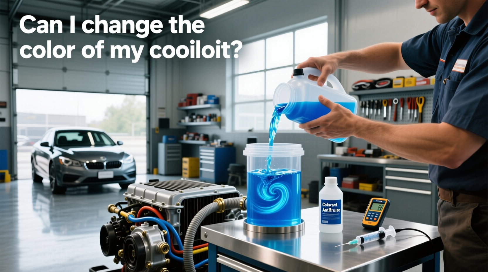 How to Choose Colorant for Antifreeze, Can I Change My Coolant Color?