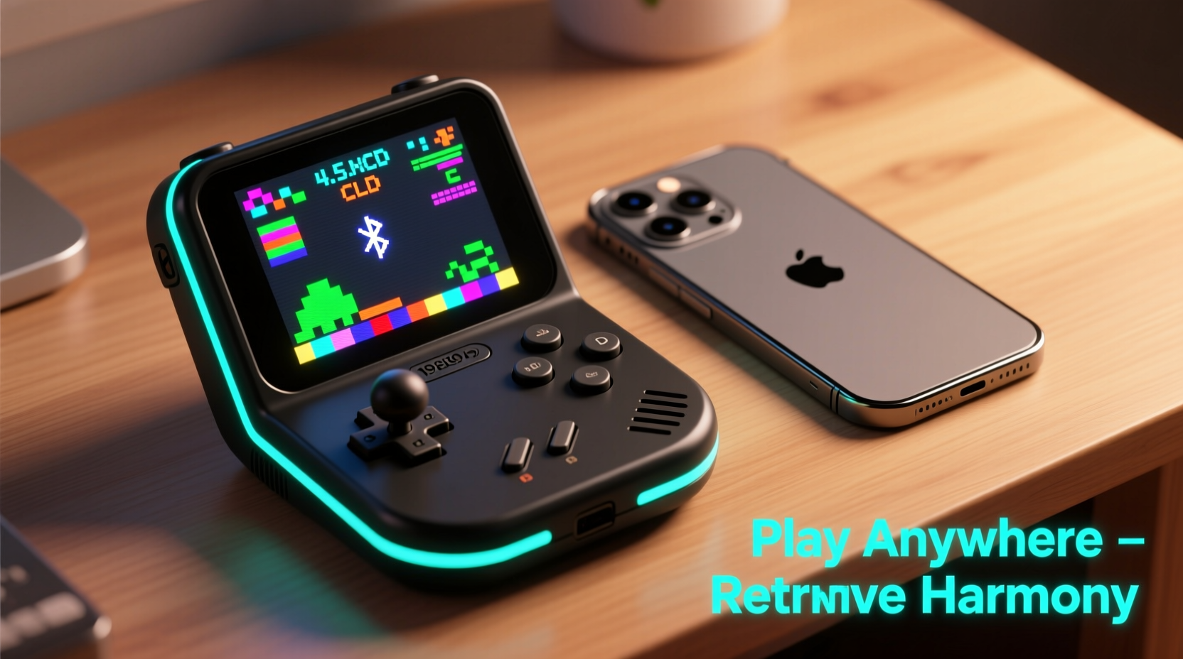 affordable retro handheld consoles that complement the best game iphone experience