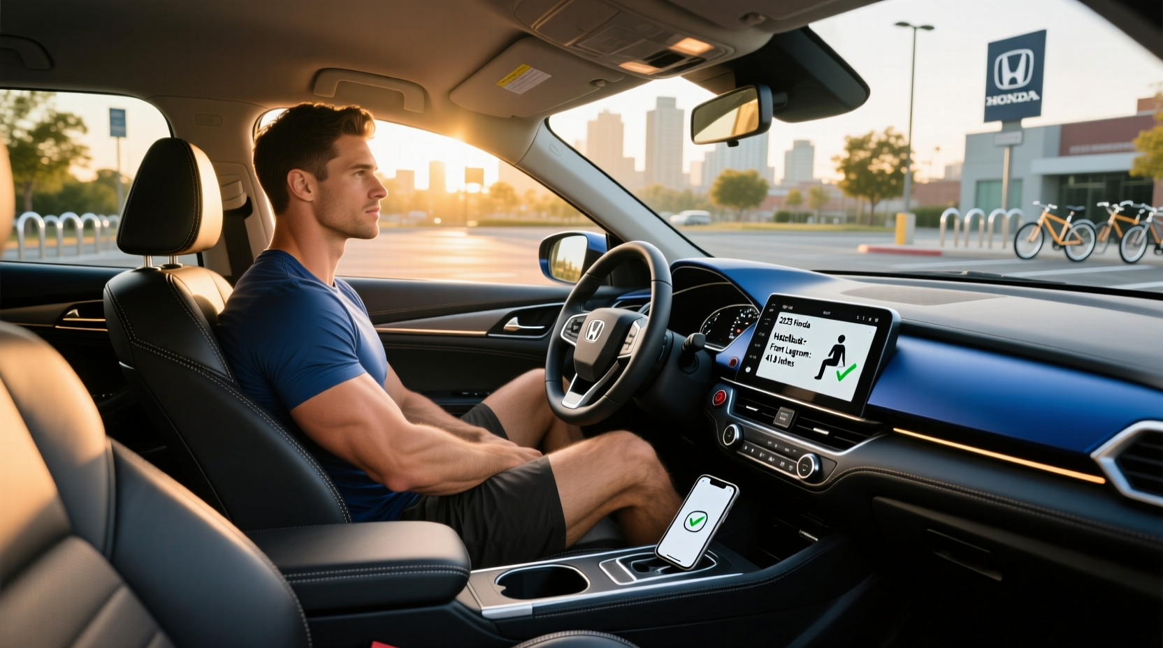 2025 Honda Civic Hatchback Front Legroom Guide