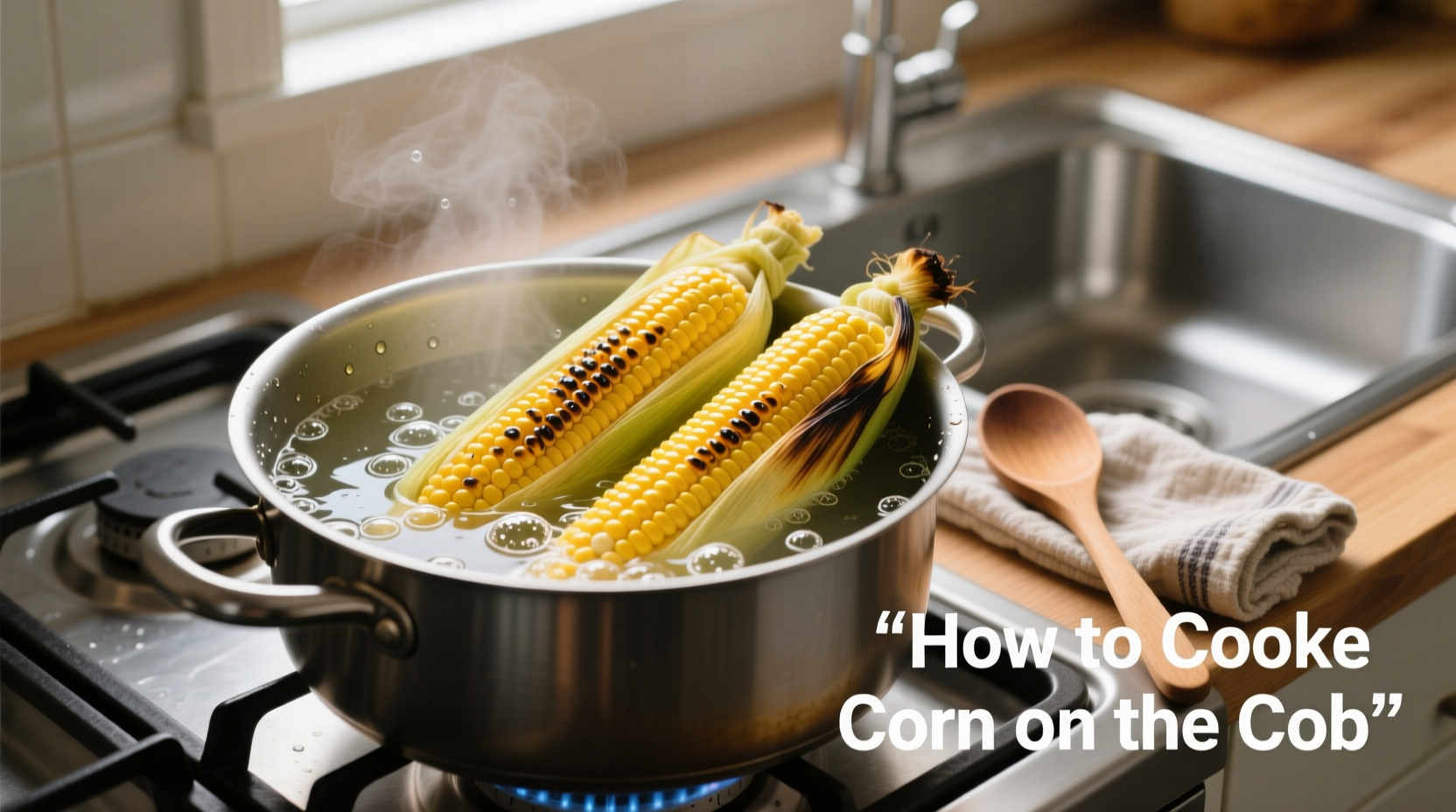 how to cook corn on the cob on the stovetop