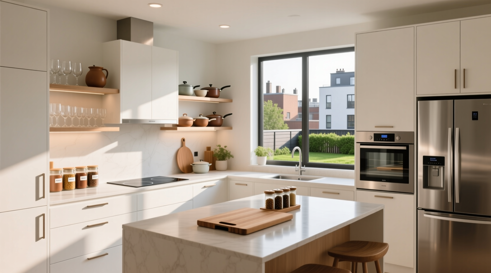 organizing kitchen