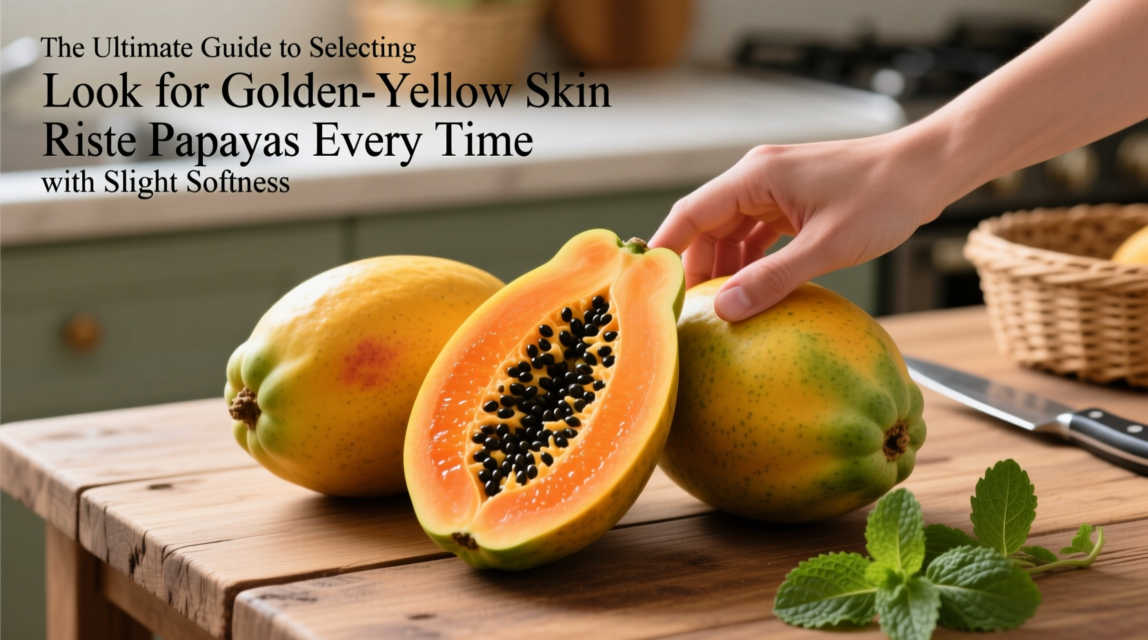 the ultimate guide to selecting sweet and ripe papayas every time