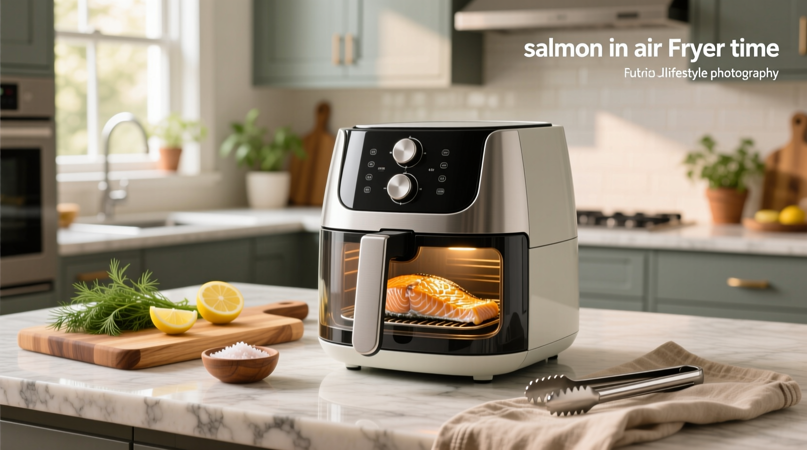 air fryer salmon time guide