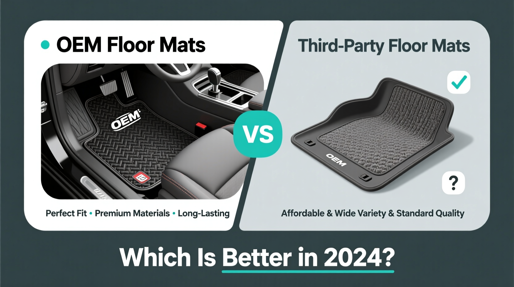 oem vs third party floor mats