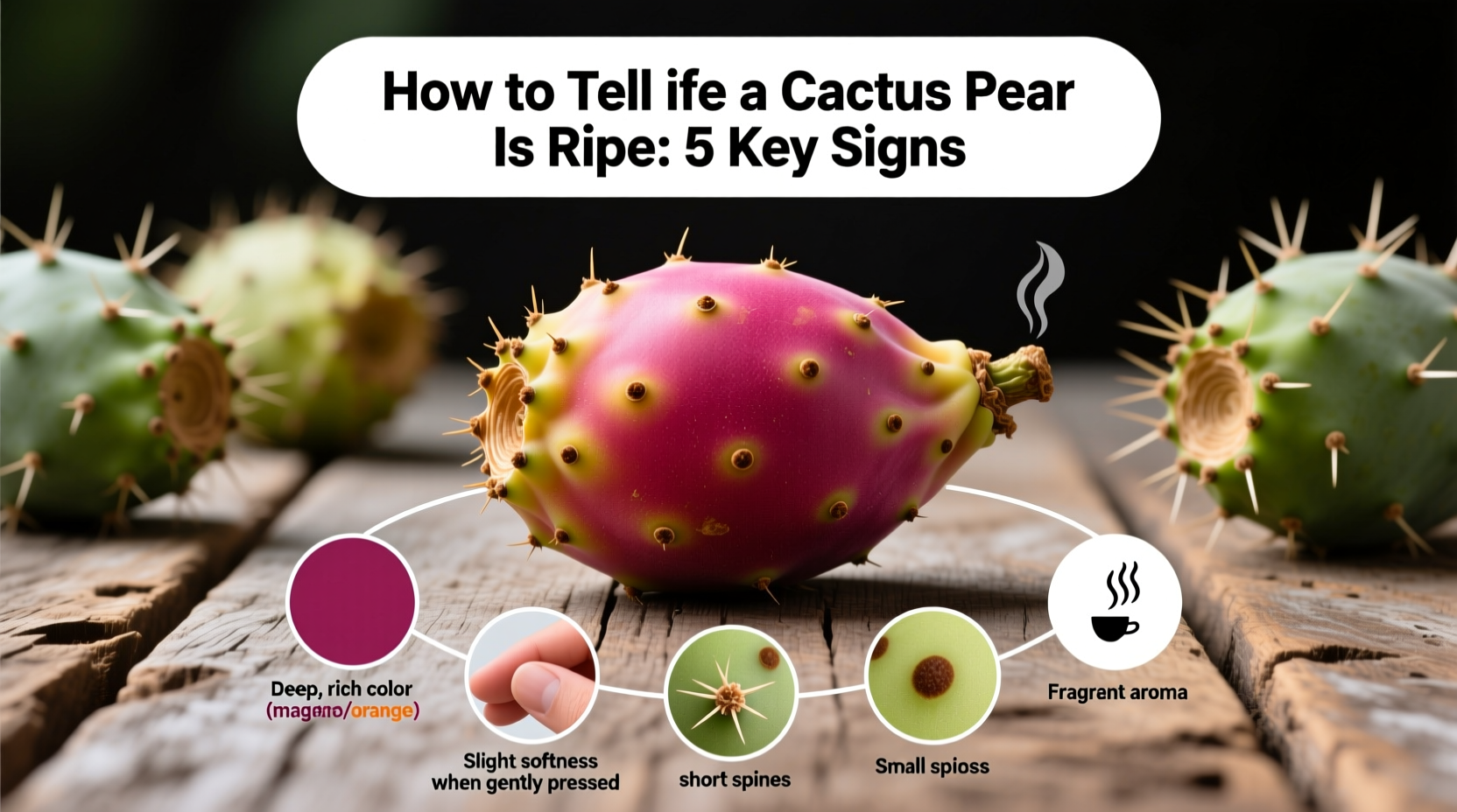 How to Tell if a Cactus Pear Is Ripe: 5 Key Signs