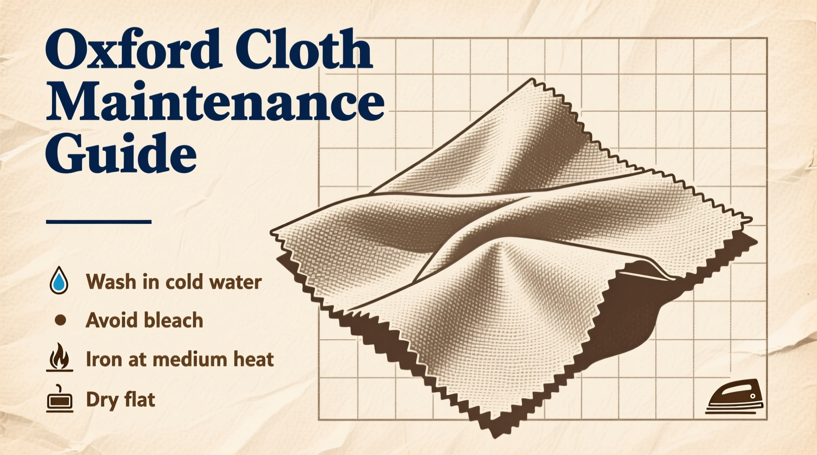 Oxford Cloth Maintenance Guide: Full Care Instructions
