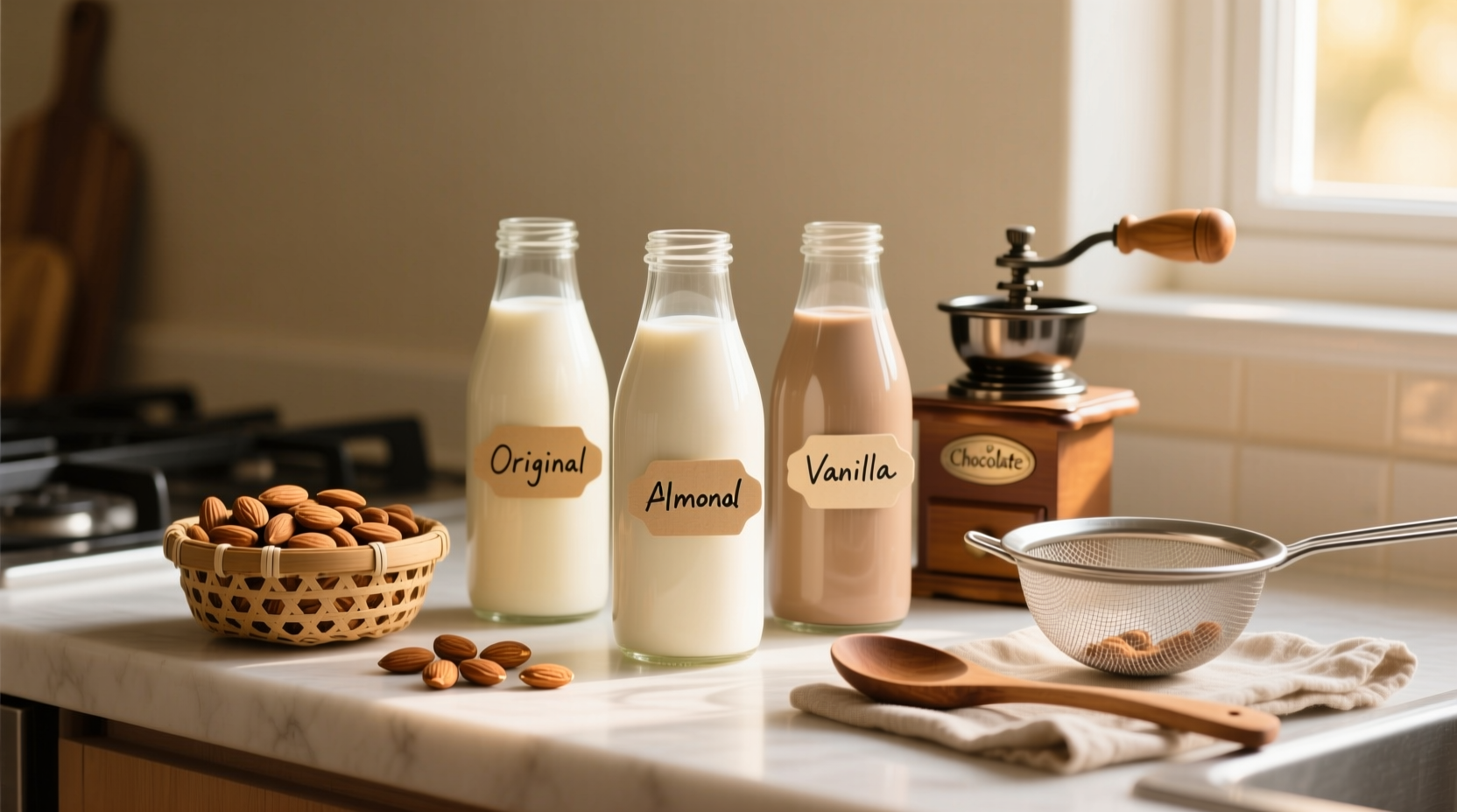 almond milk recipes