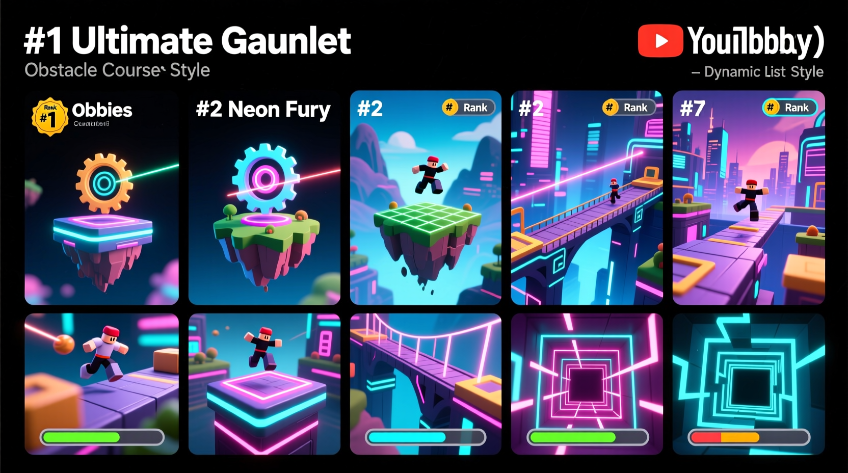 top 10 best obby in roblox challenging fun obstacle courses