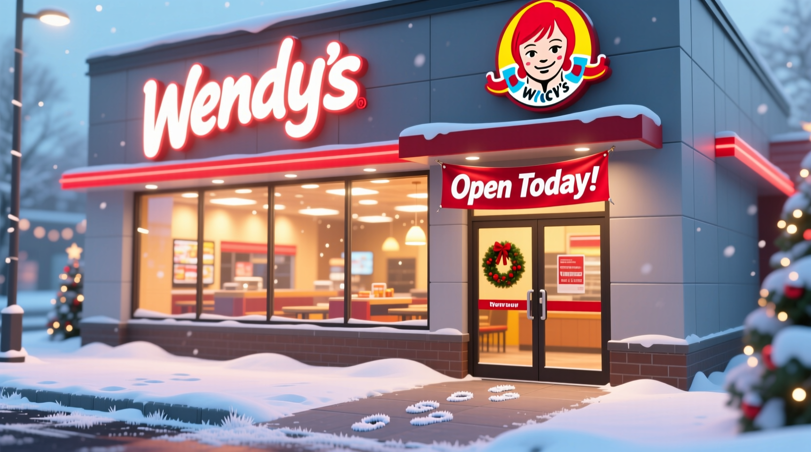 is wendys open on new years
