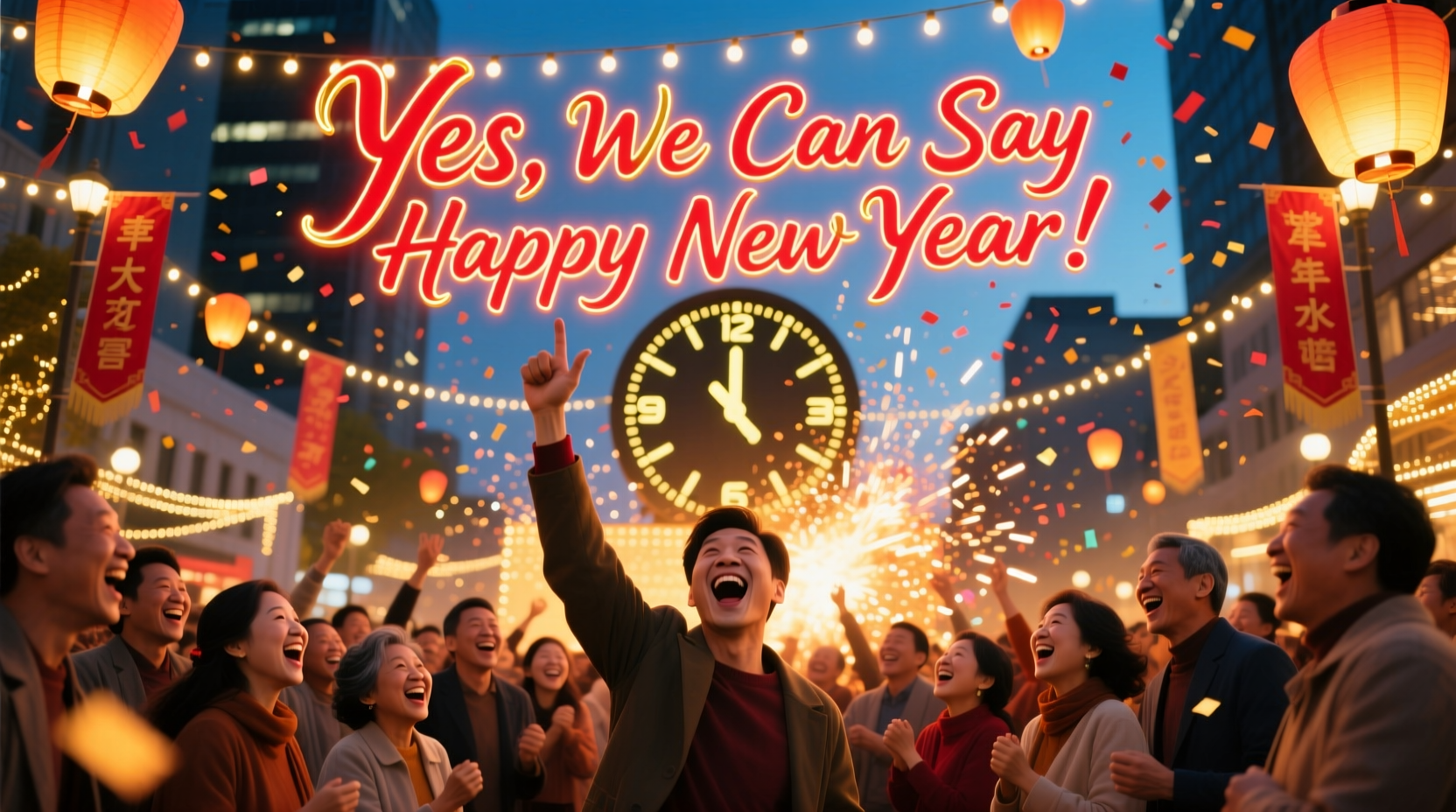 can we say happy new year on 31st december