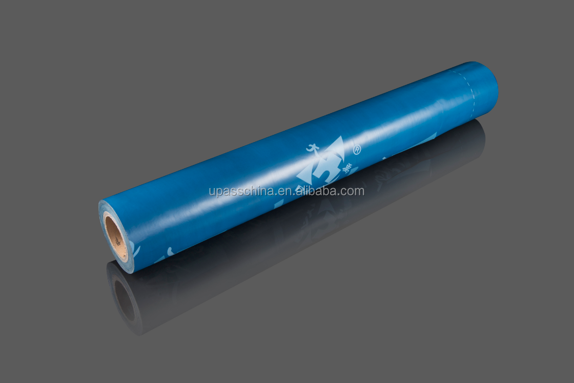 Bitumen Waterproofing Silicone Coated Release Liner Embossed Polyethylene Film