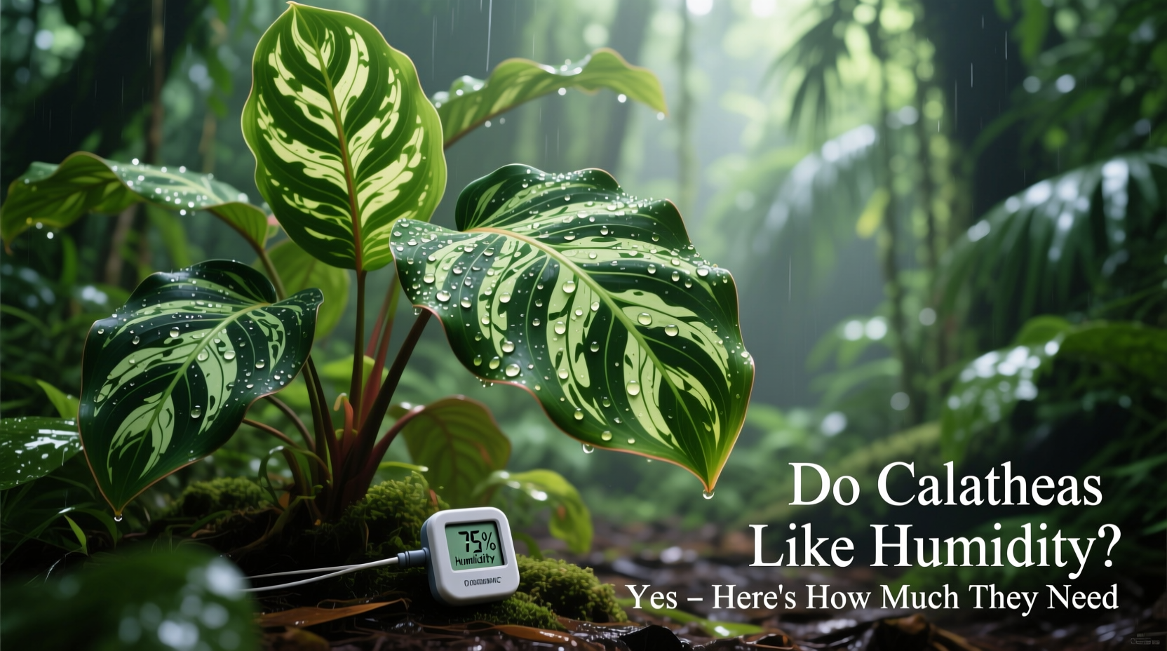 Do Calatheas Like Humidity? Yes – Here's How Much They Need