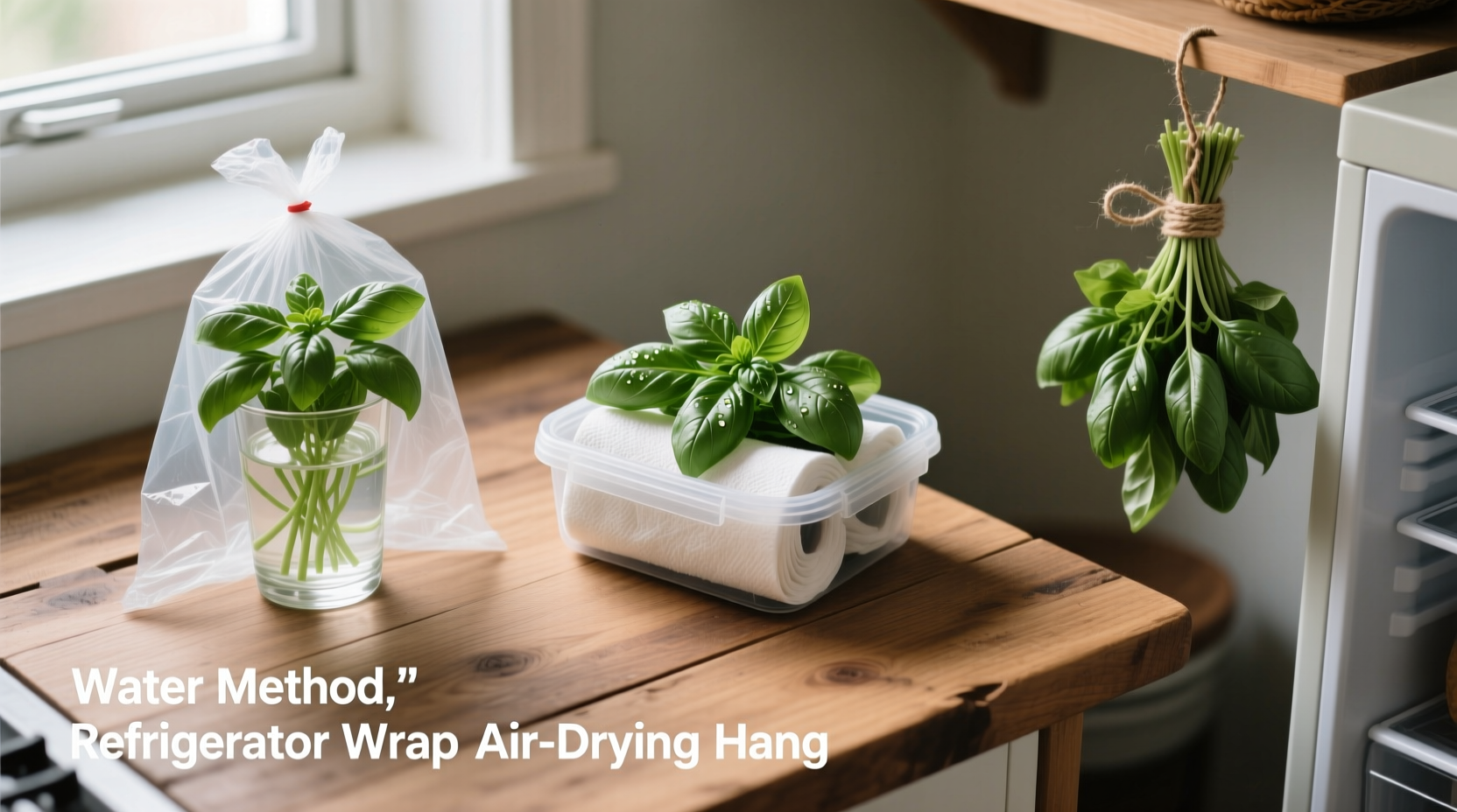 how can i save fresh basil