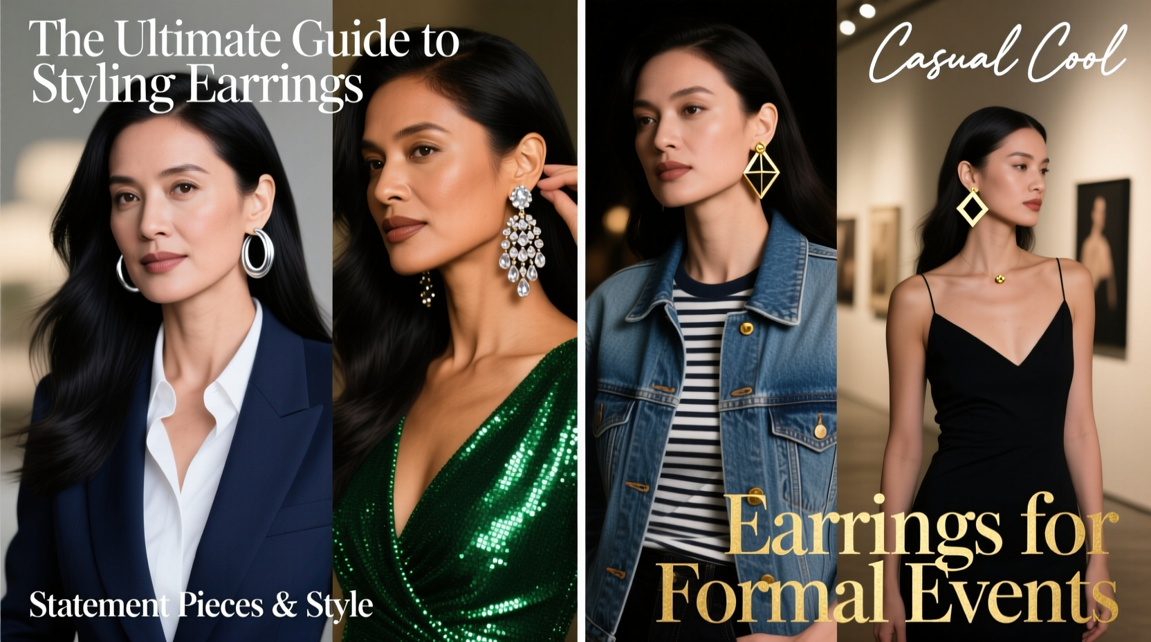 the ultimate guide to styling earrings with any outfit and occasion