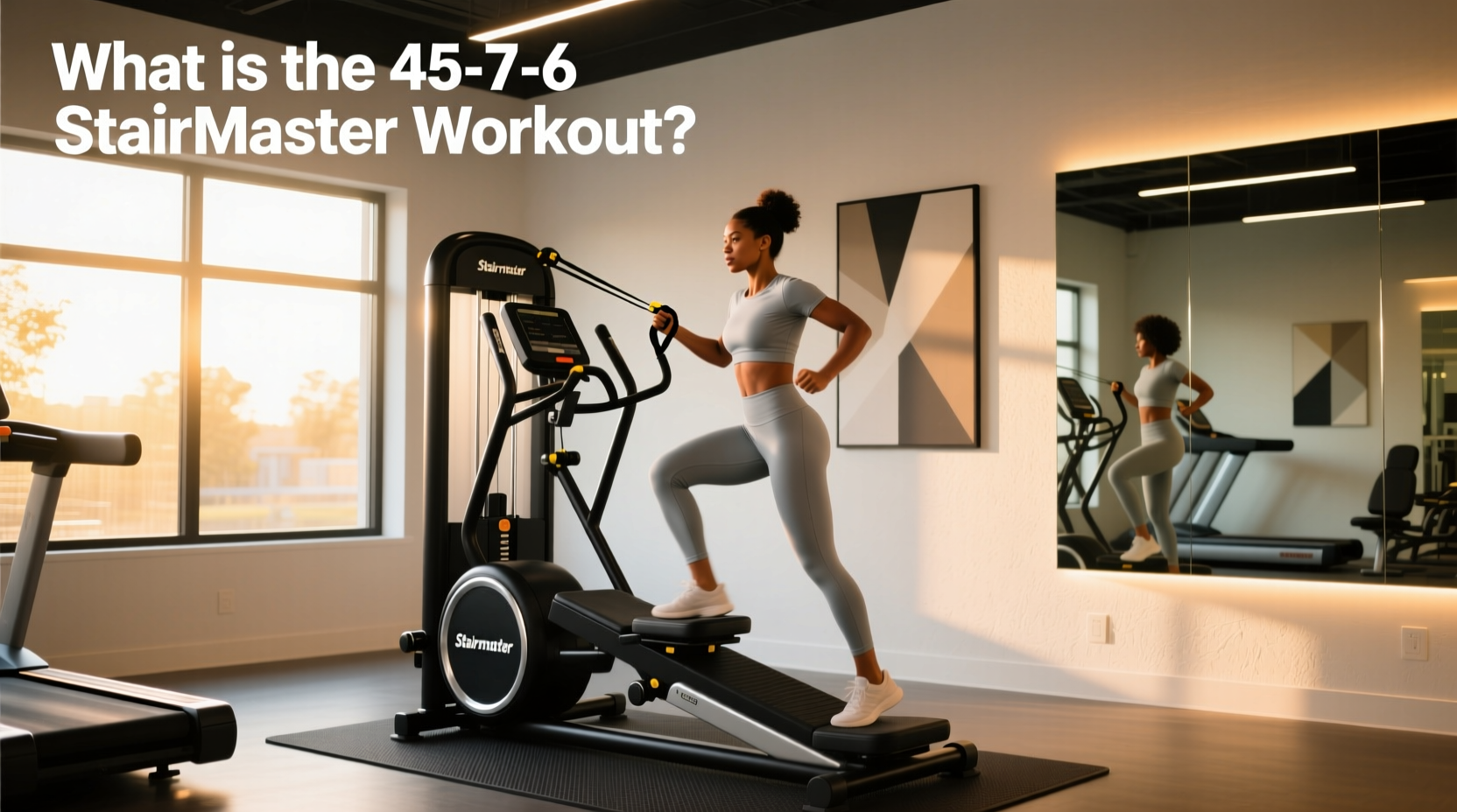 45 7 6 stairmaster workout with resistance bands