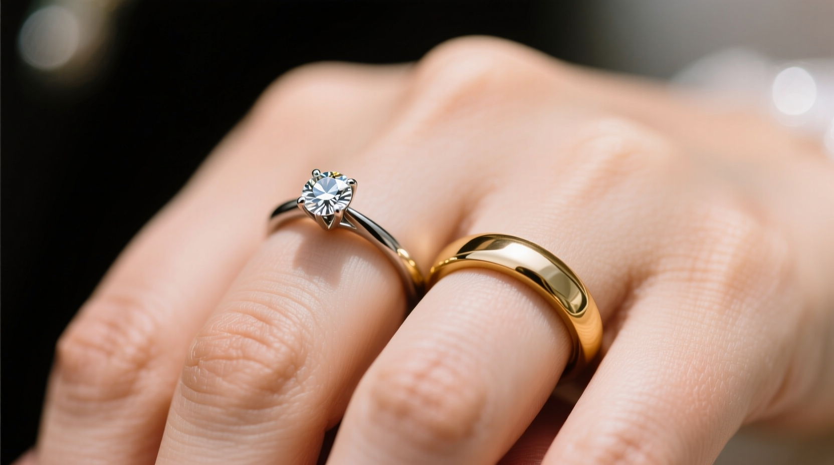 is an engagement ring the wedding ring