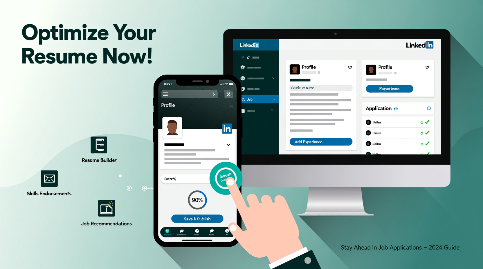 how to easily access and manage your resume on linkedin for better job applications