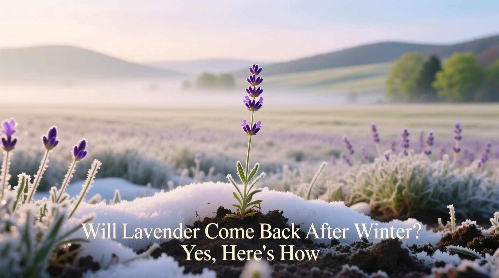 Will Lavender Come Back After Winter? Yes, Here's How