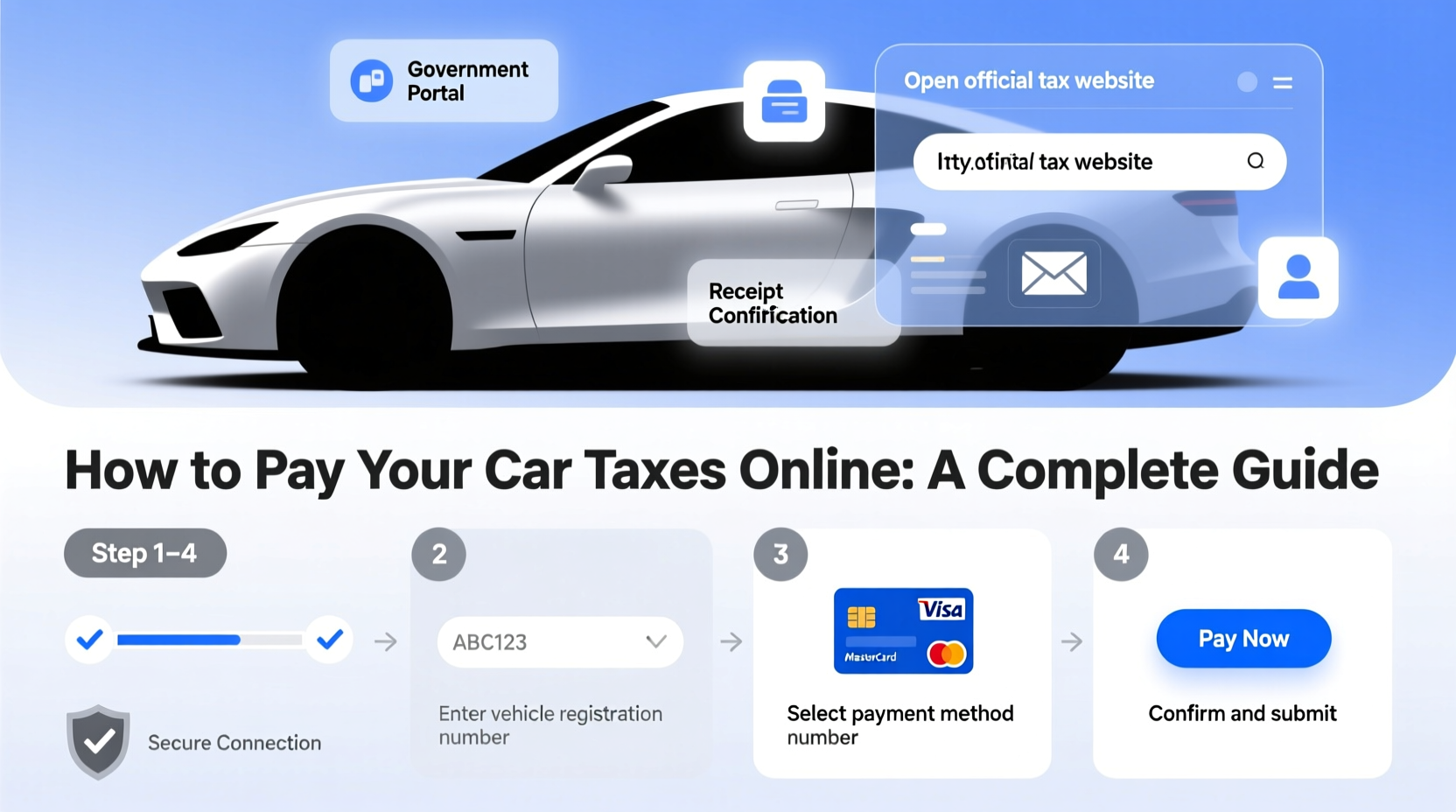 how do i pay my car taxes online
