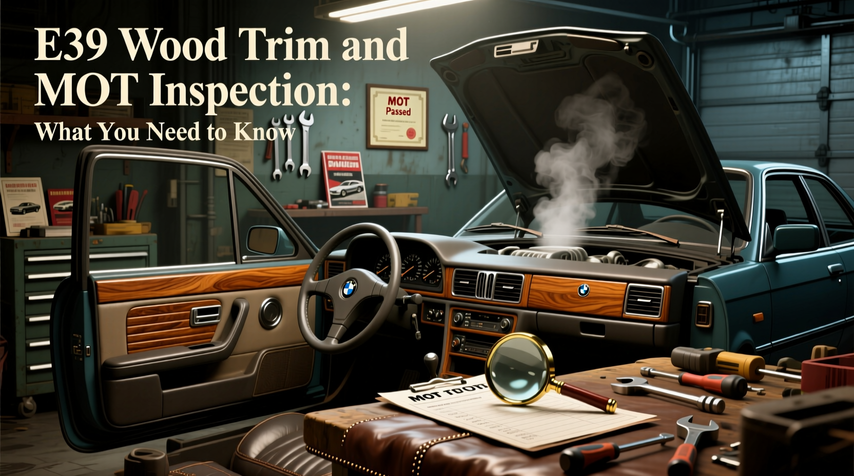 E39 Wood Trim and MOT Inspection: What You Need to Know
