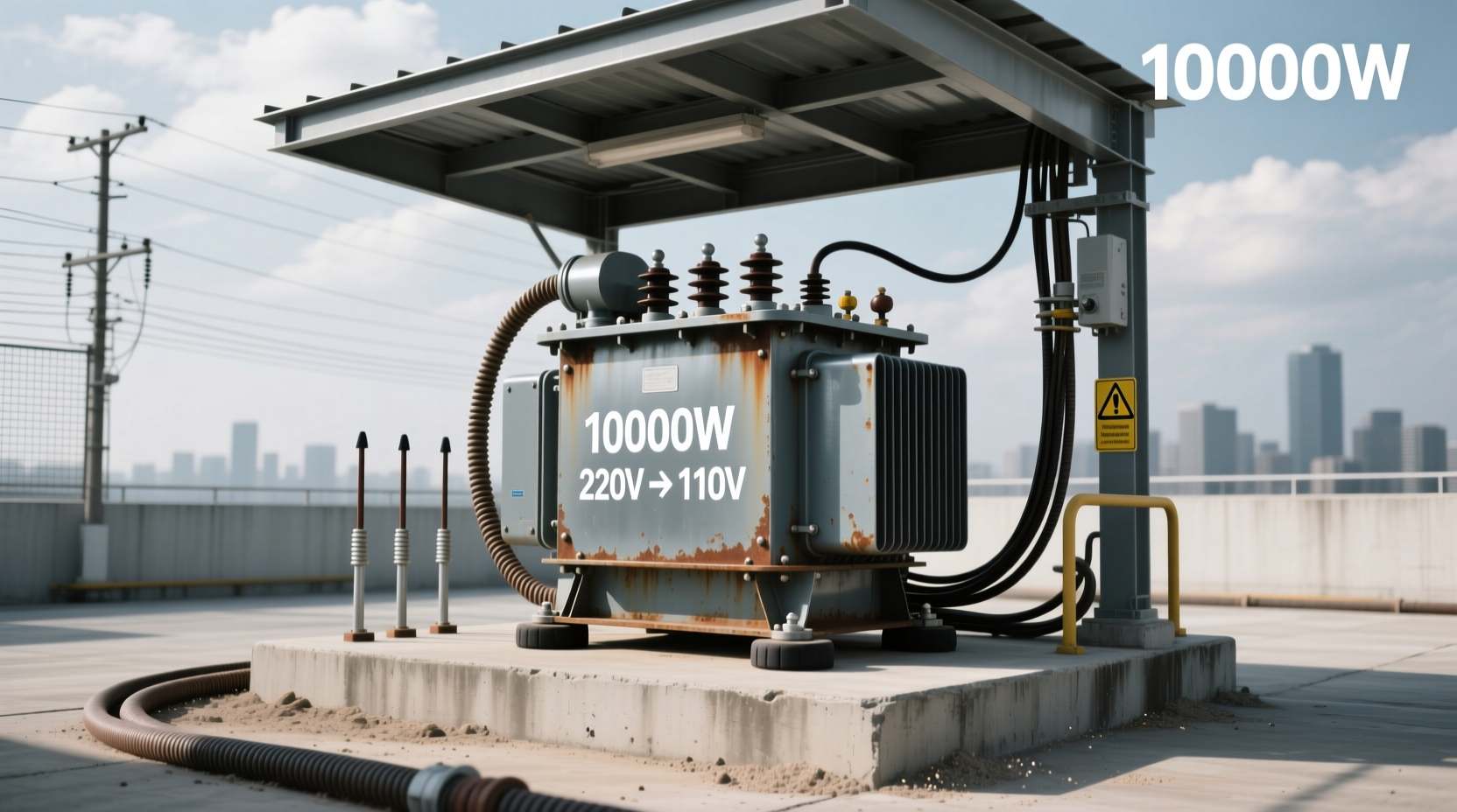 10000w 220v to 110v transformer guide