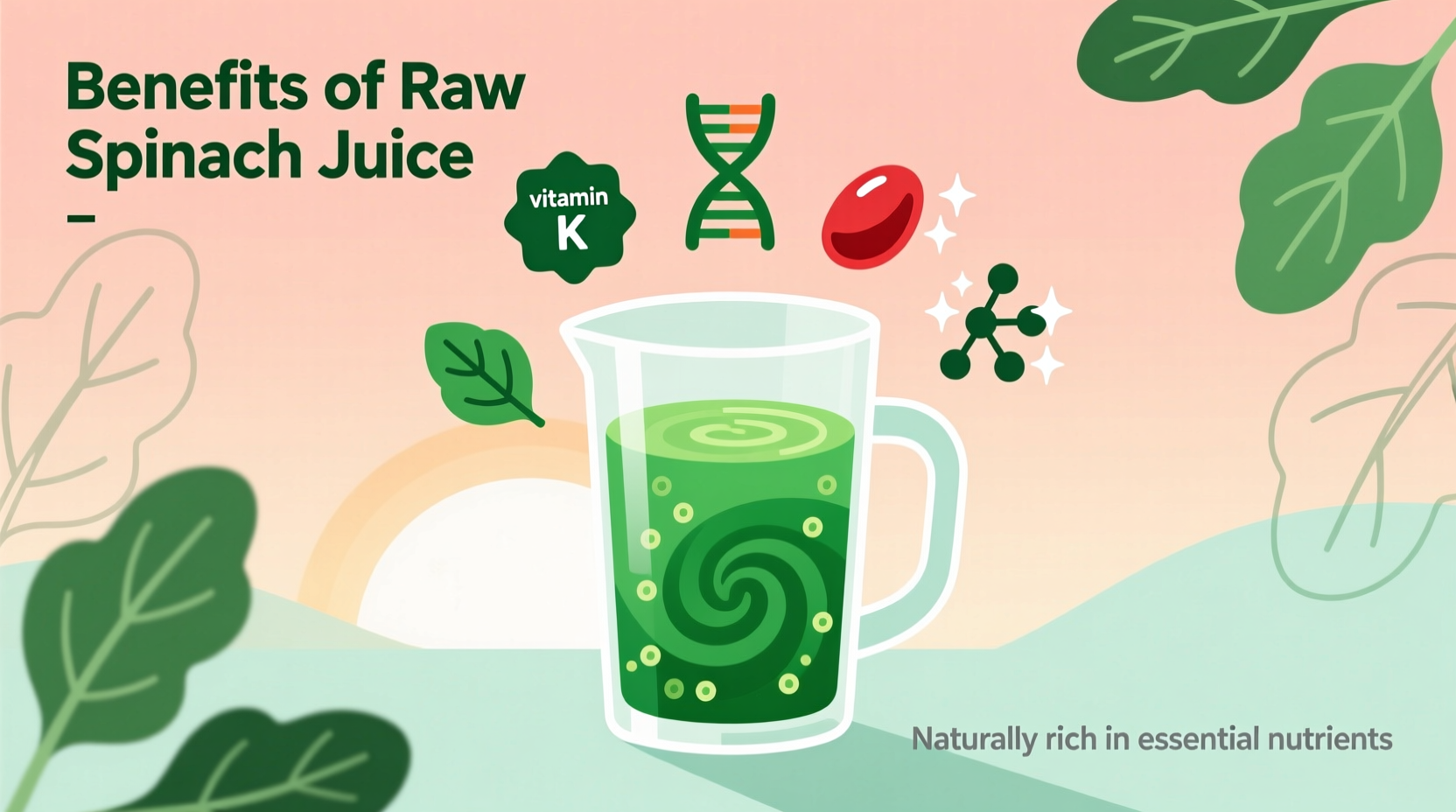 Raw Spinach Juice Benefits: Science-Backed Health Advantages