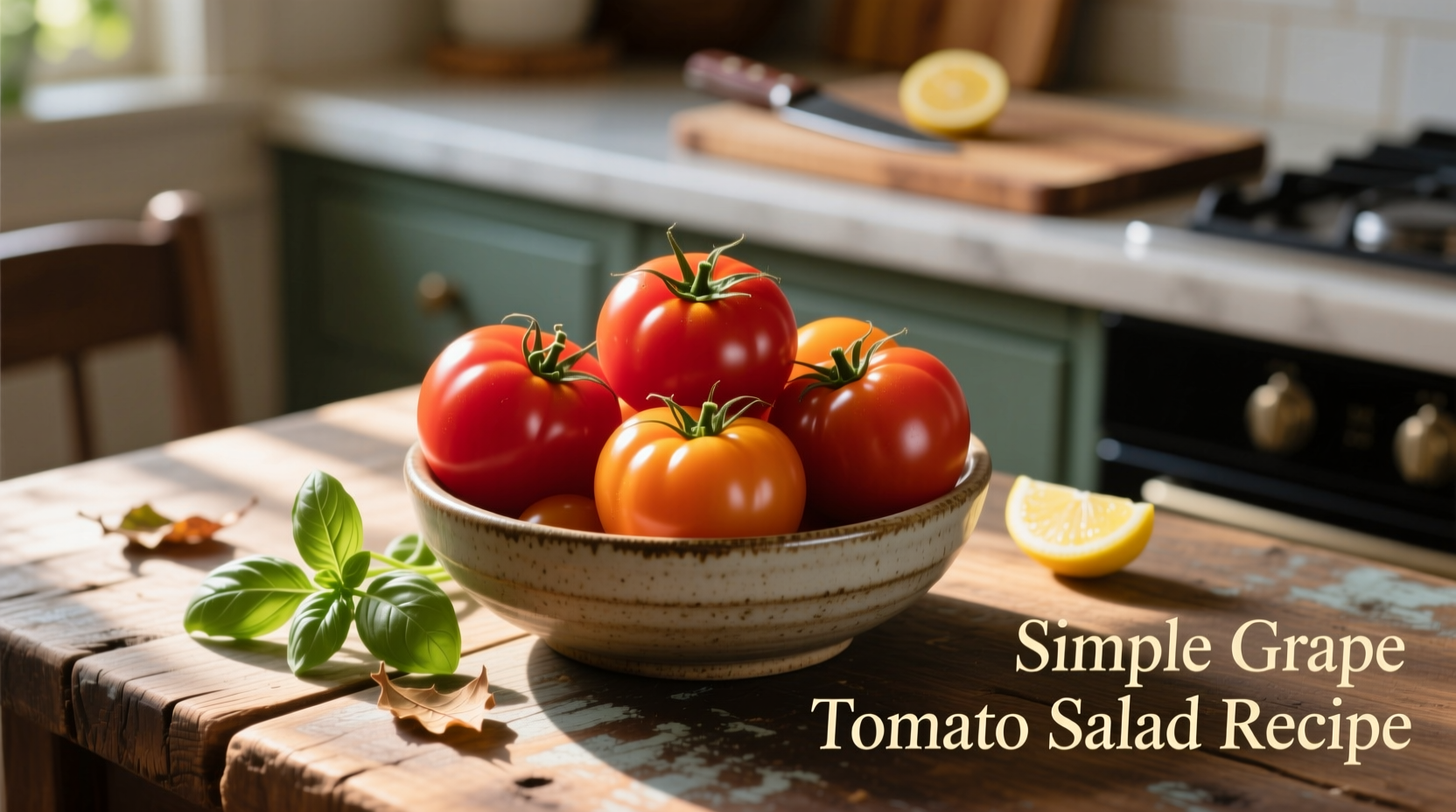 Perfect Grape Tomato Recipe: 15-Minute Summer Delight
