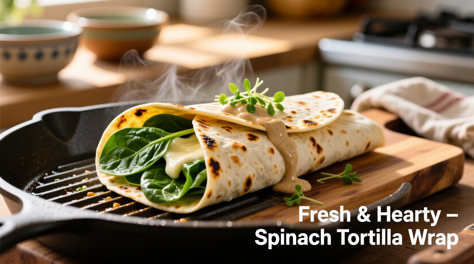 Spinach Tortilla Wrap: Nutrition, Recipe & Pro Tips