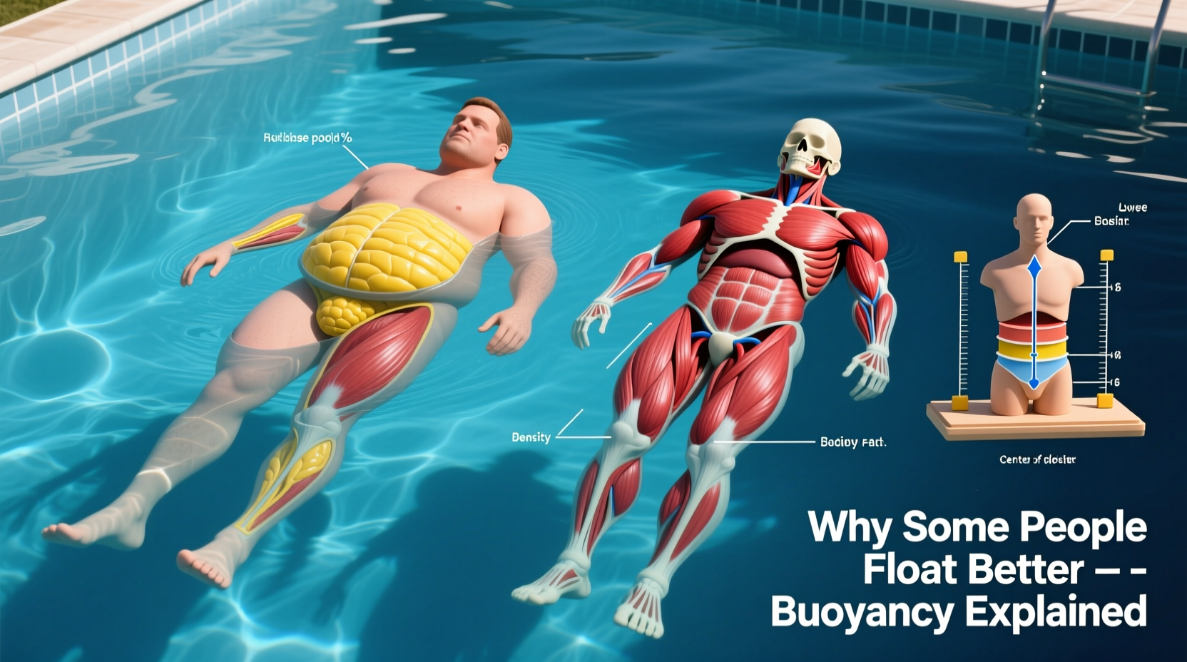 why some people float better buoyancy explained