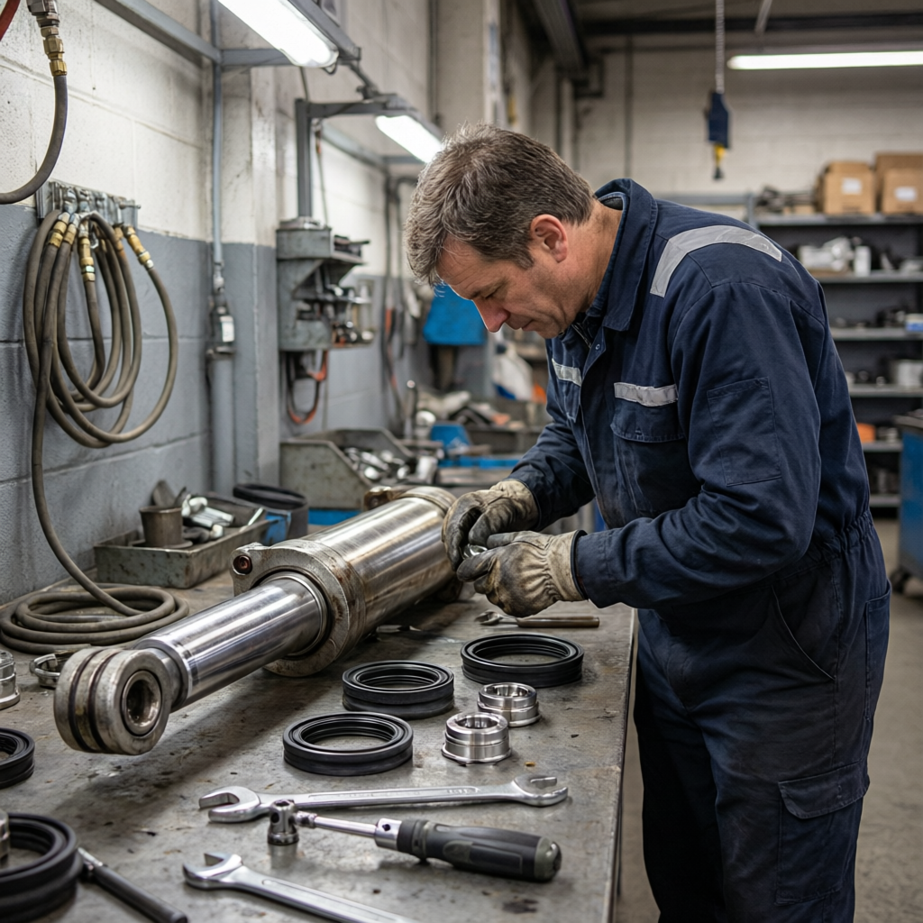 Hydraulic Cylinder Repair Guide: Diagnosing Problems and Restoring Performance in the Field