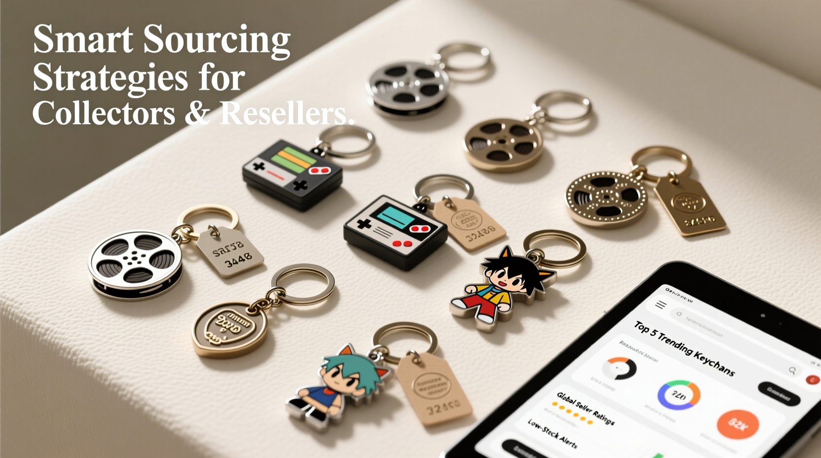 smart strategies to source high value keychains online for collectors and resellers