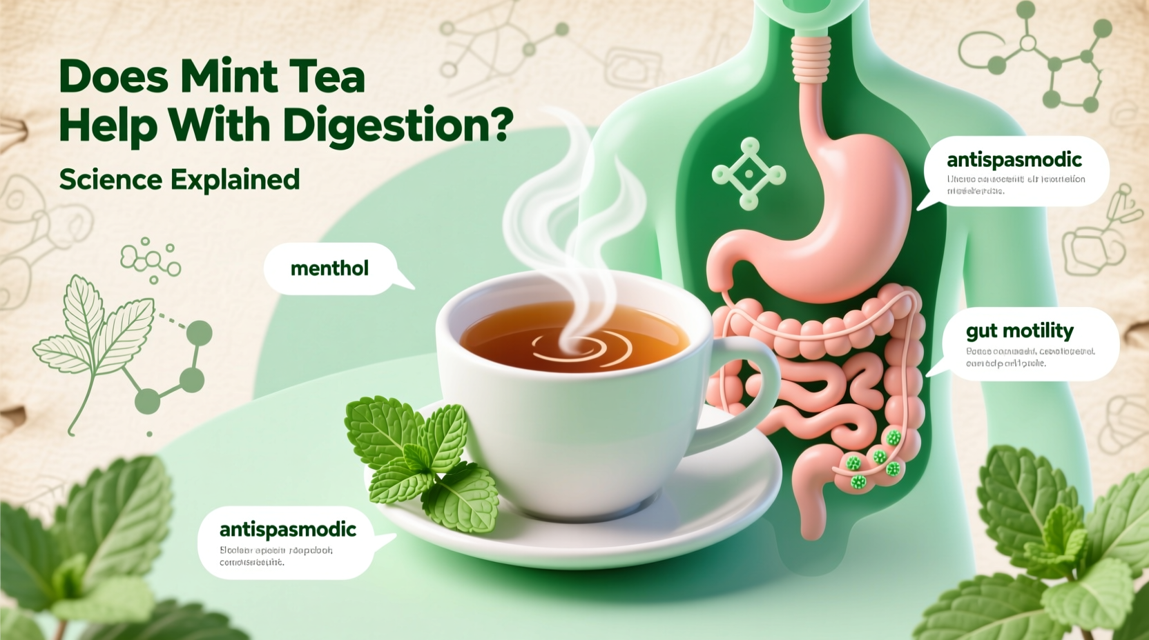 does mint tea help with digestion