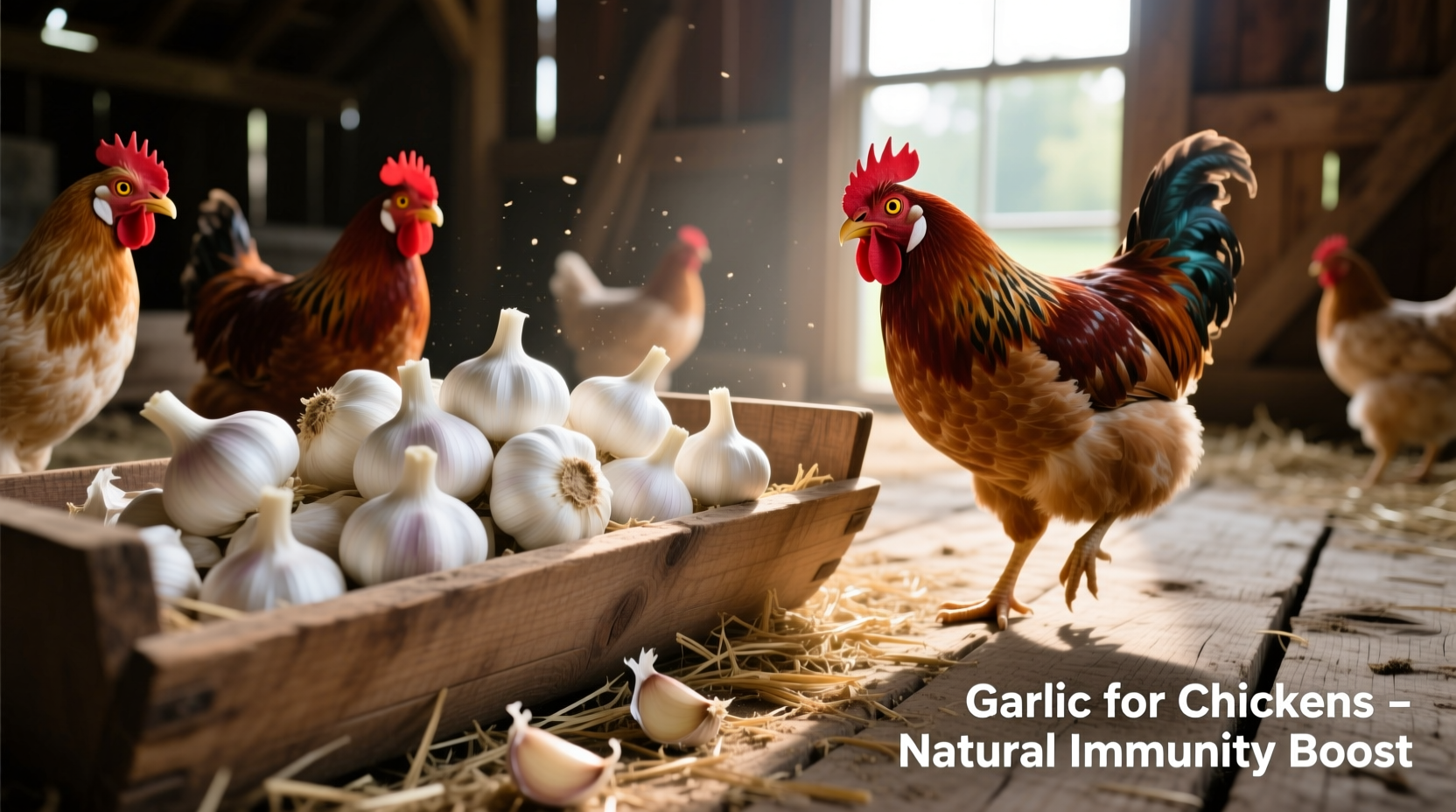 Garlic for Chickens: Safe Usage & Science-Backed Benefits