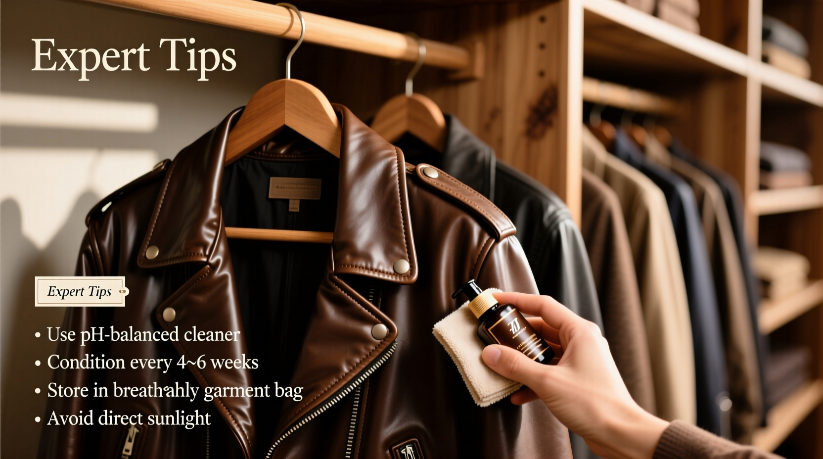 expert tips for maintaining the shine and texture of your jacket