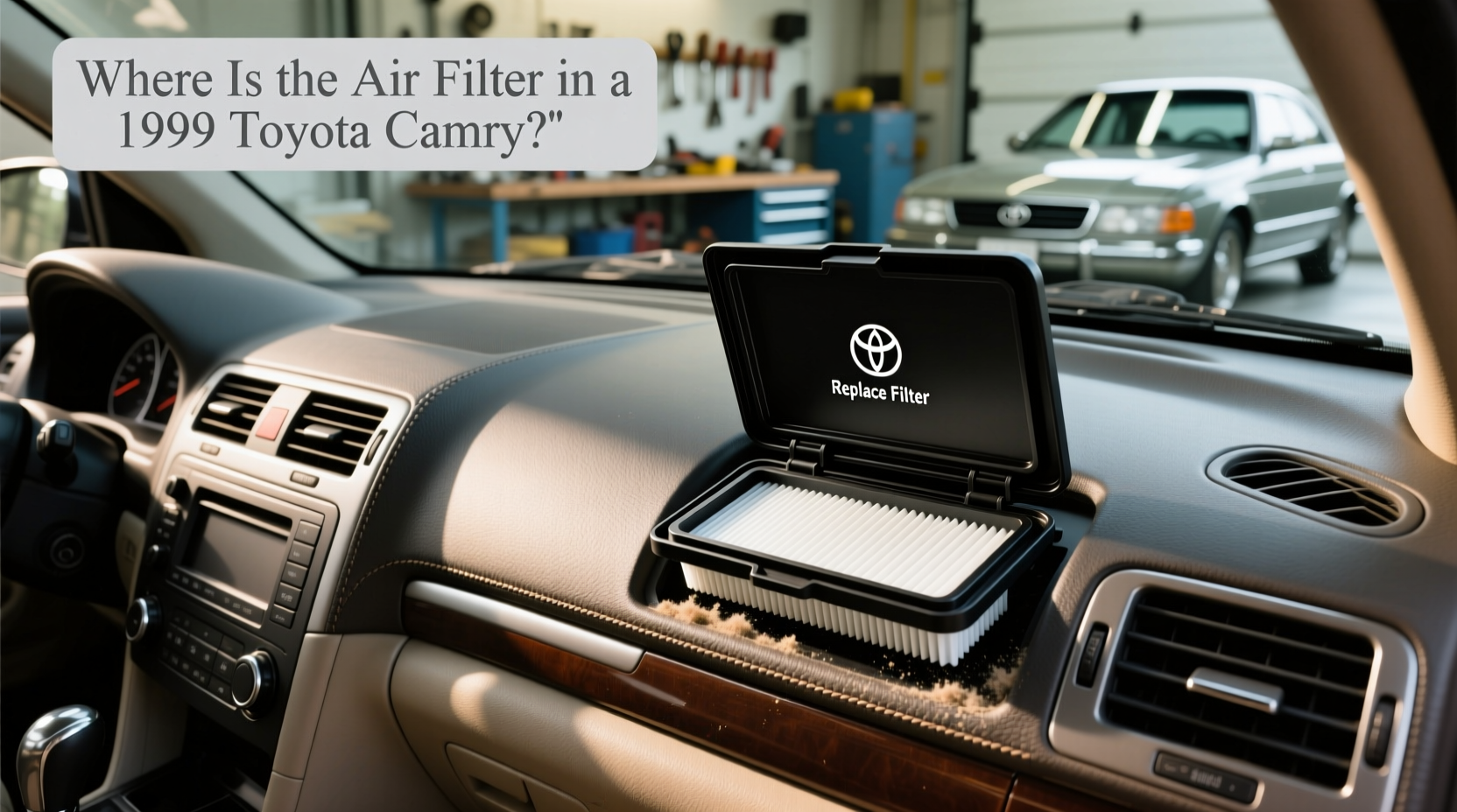 1999 camry cabin air filter location replacement guide