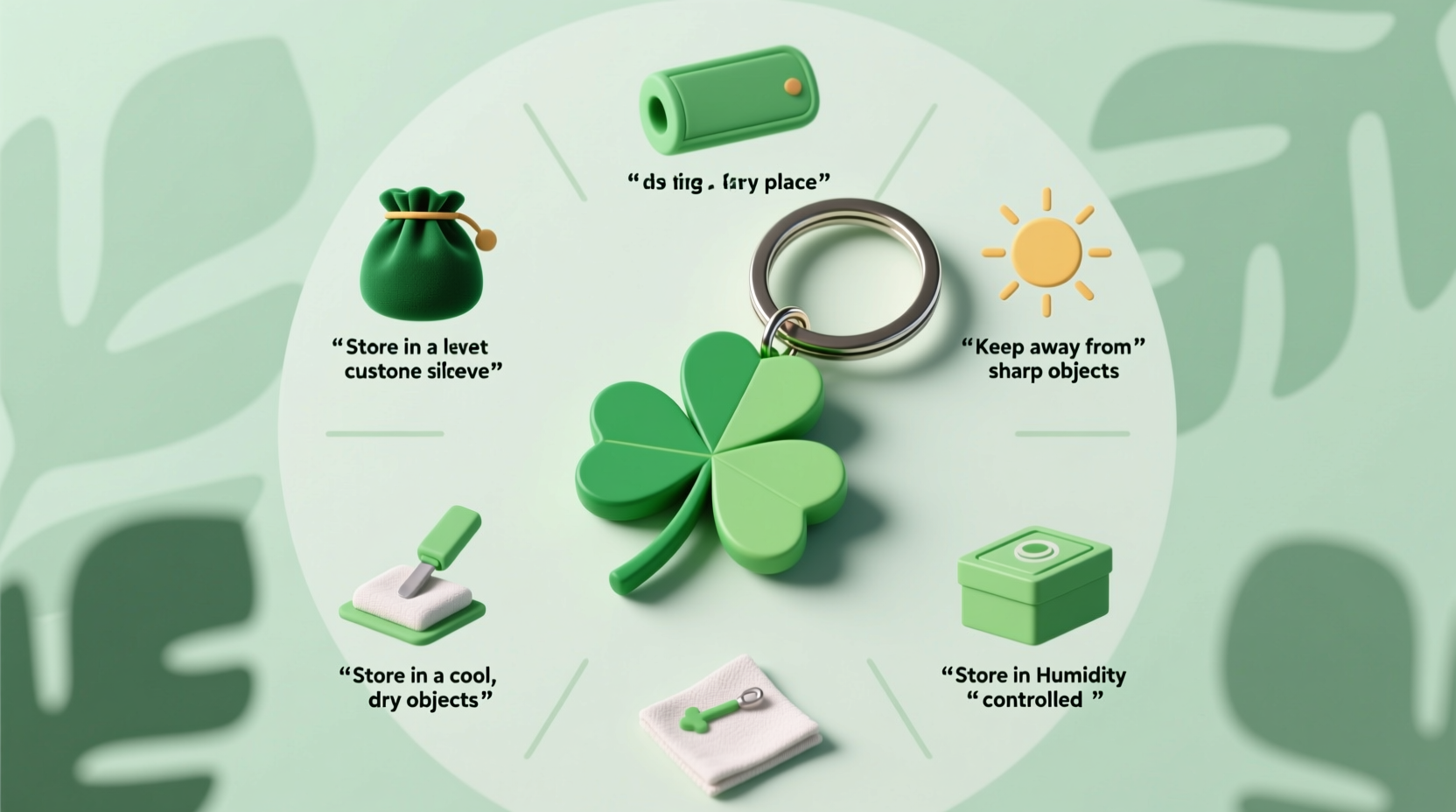 ultimate guide to safeguarding your four leaf clover keychain from wear and damage