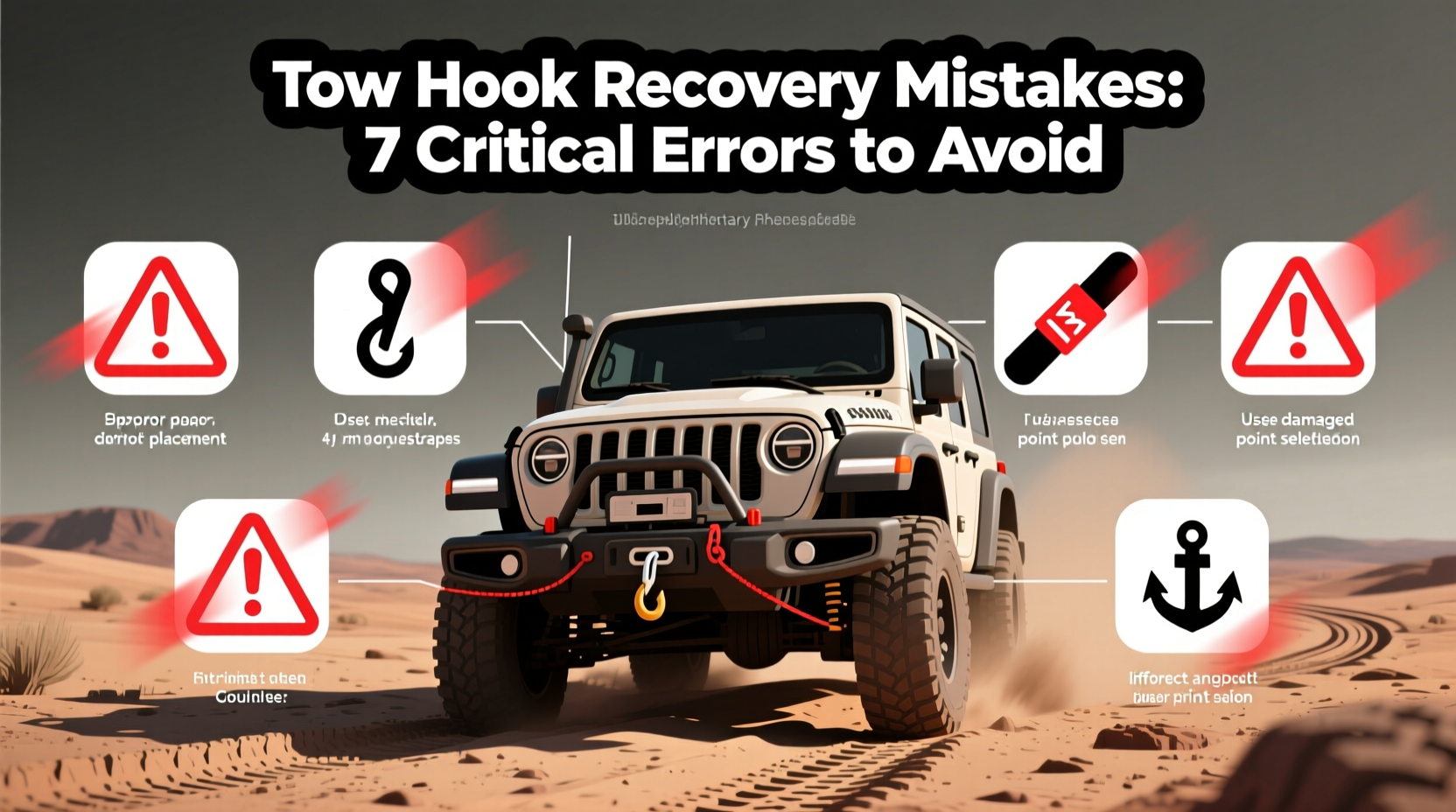 tow hook recovery mistake