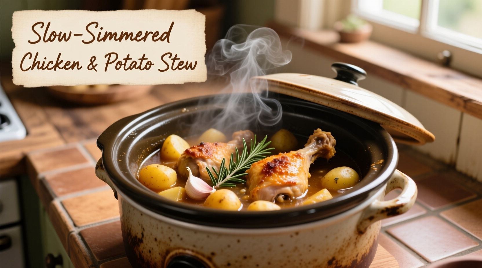 Perfect Chicken Potato Crockpot Recipe in 6 Hours