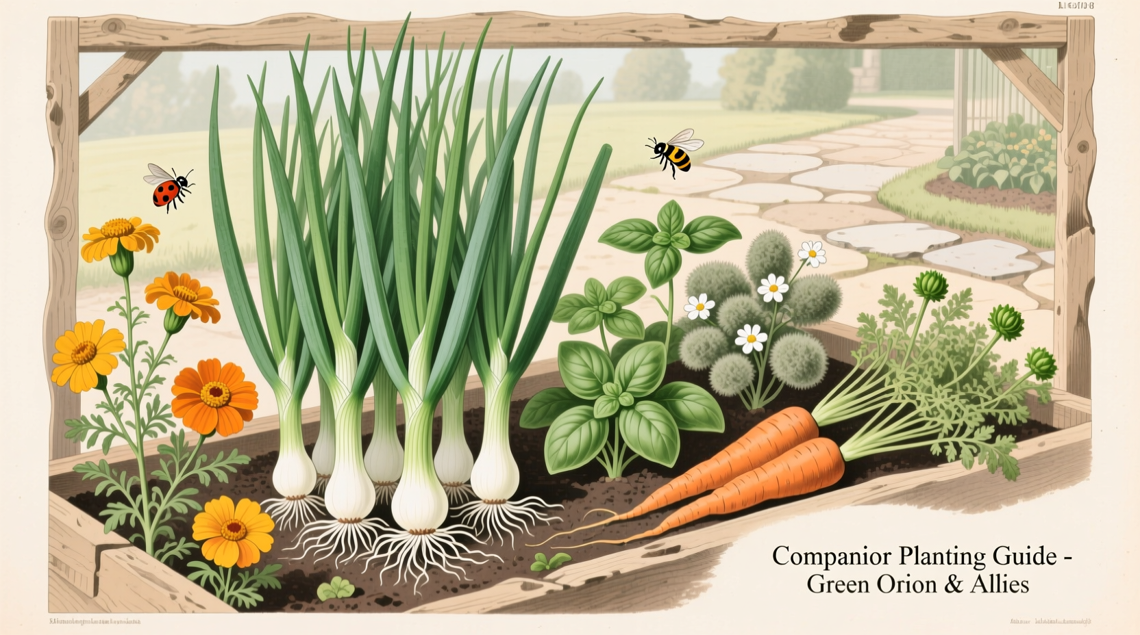 Best Green Onion Companion Plants: Science-Backed Pairings