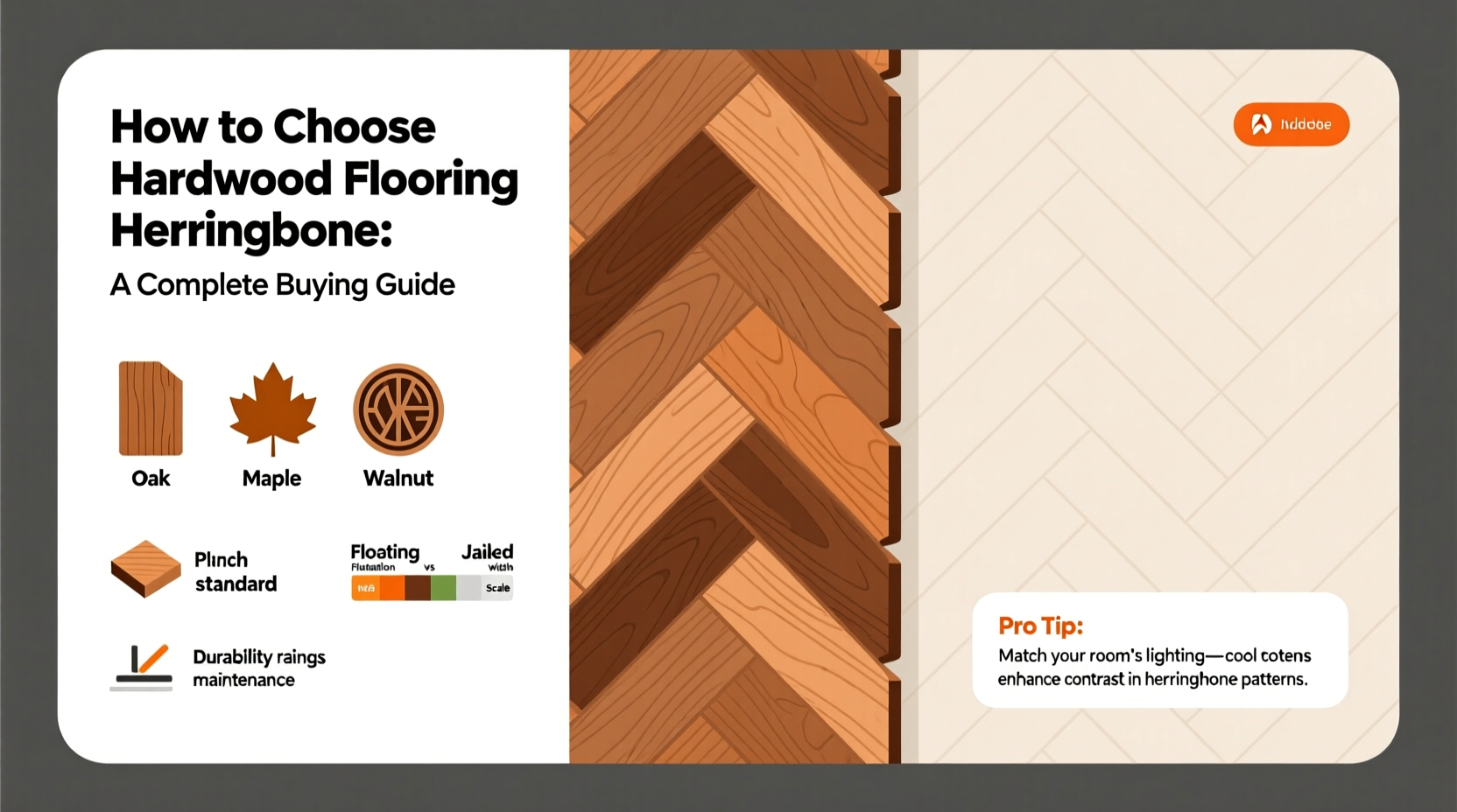 How to Choose Hardwood Flooring Herringbone: A Complete Buying Guide
