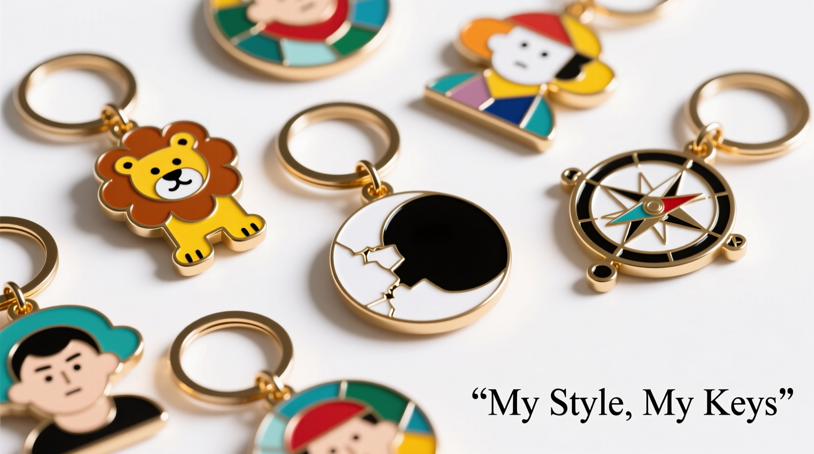 express your style how to use enamel keychains to showcase your personality