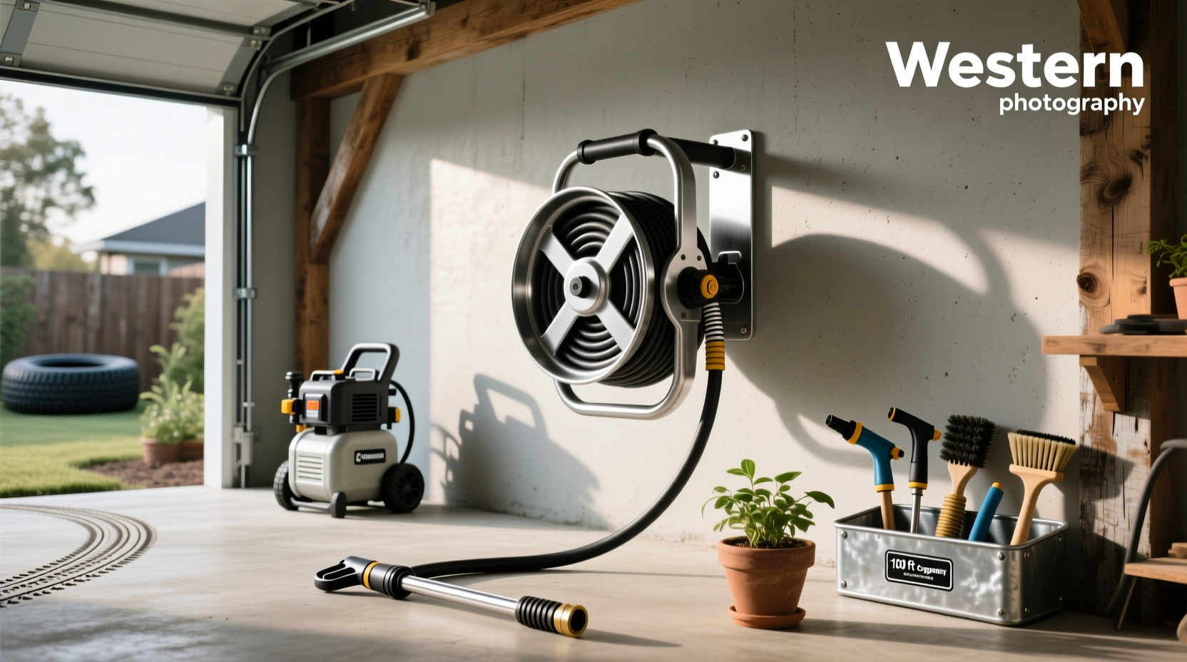 How to Choose a 100 ft Retractable Pressure Washer Hose Reel