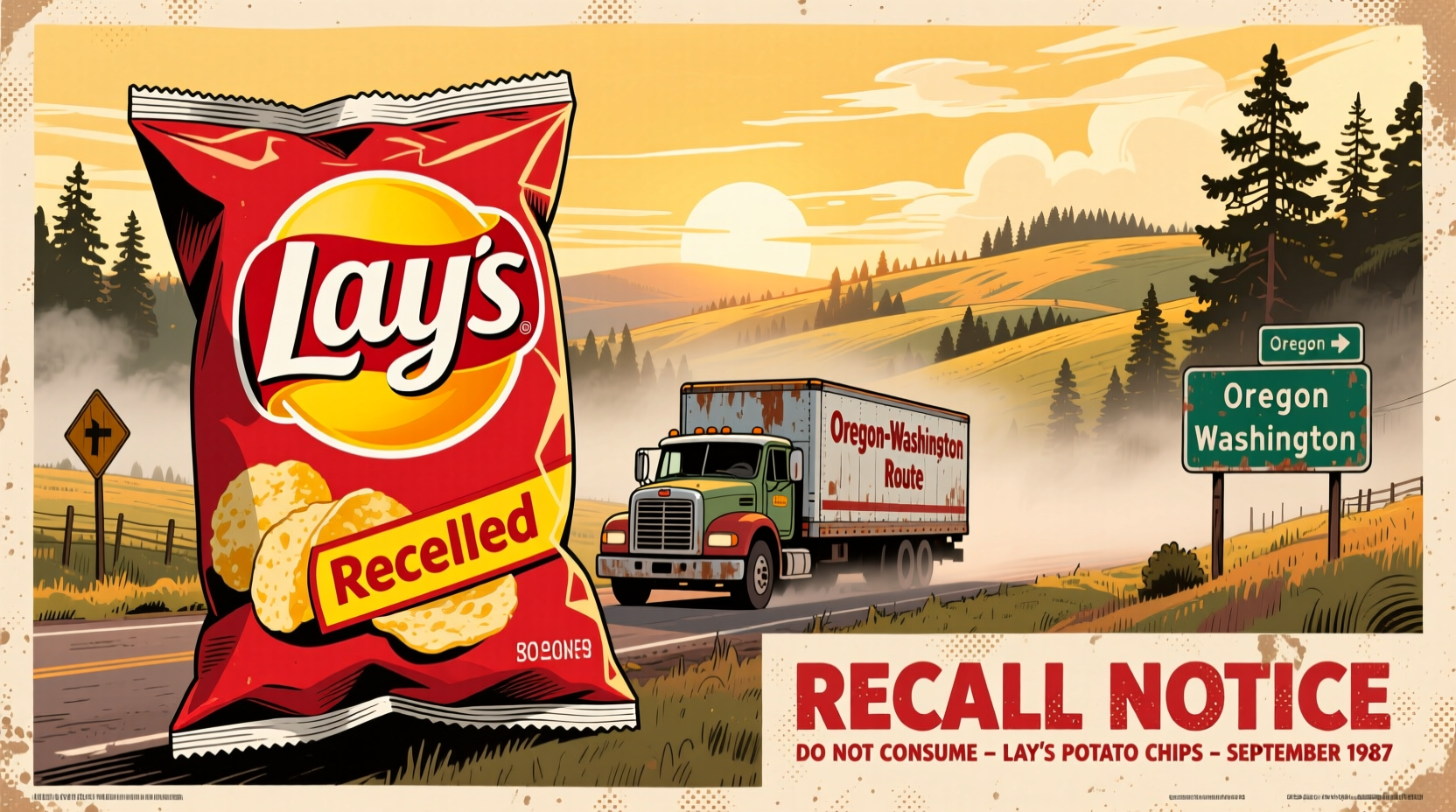 No Current Lay's Potato Chip Recall in Oregon Washington