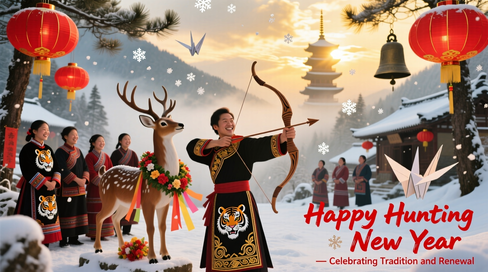 a happy hunting new year quest