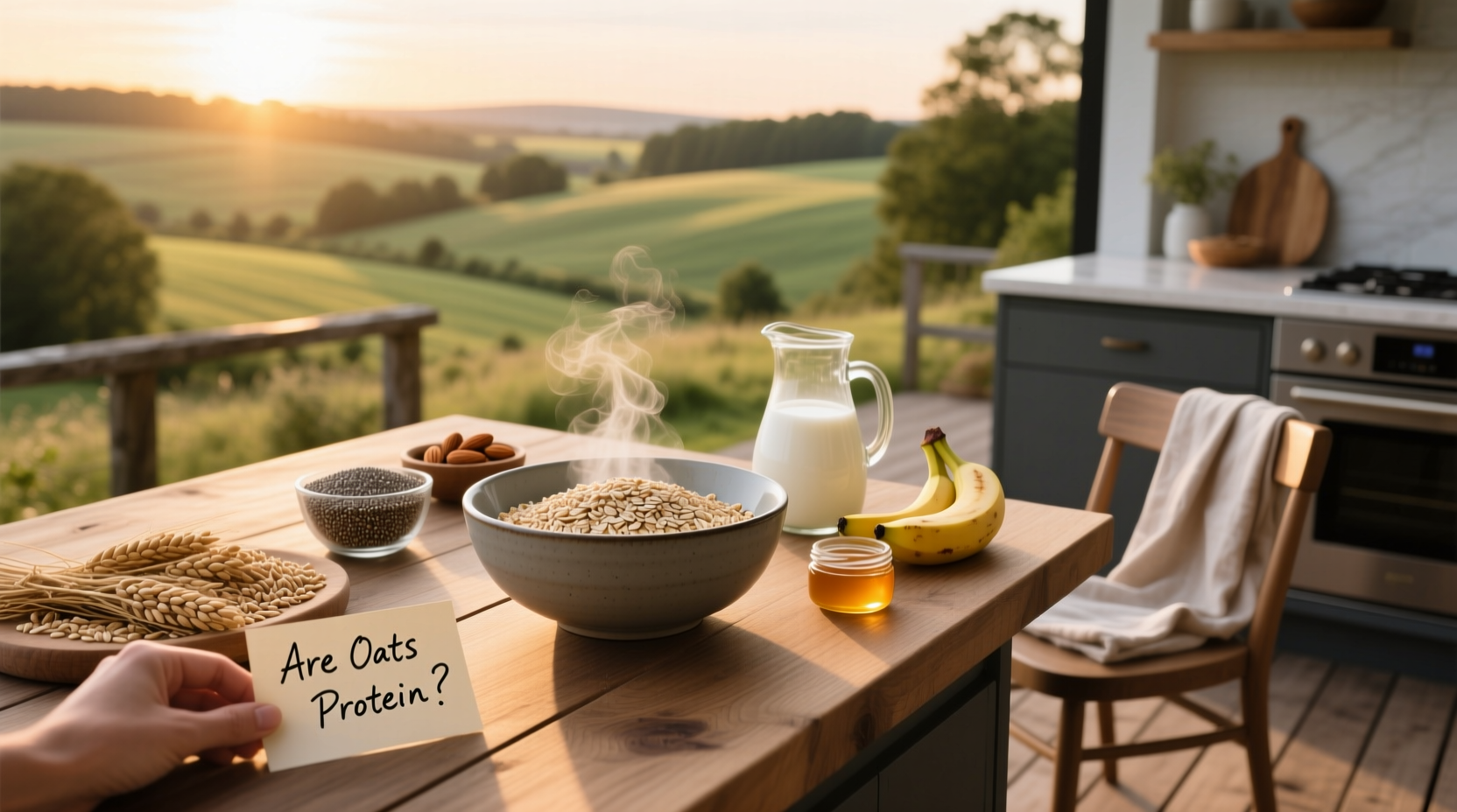 are oats a good protein source 