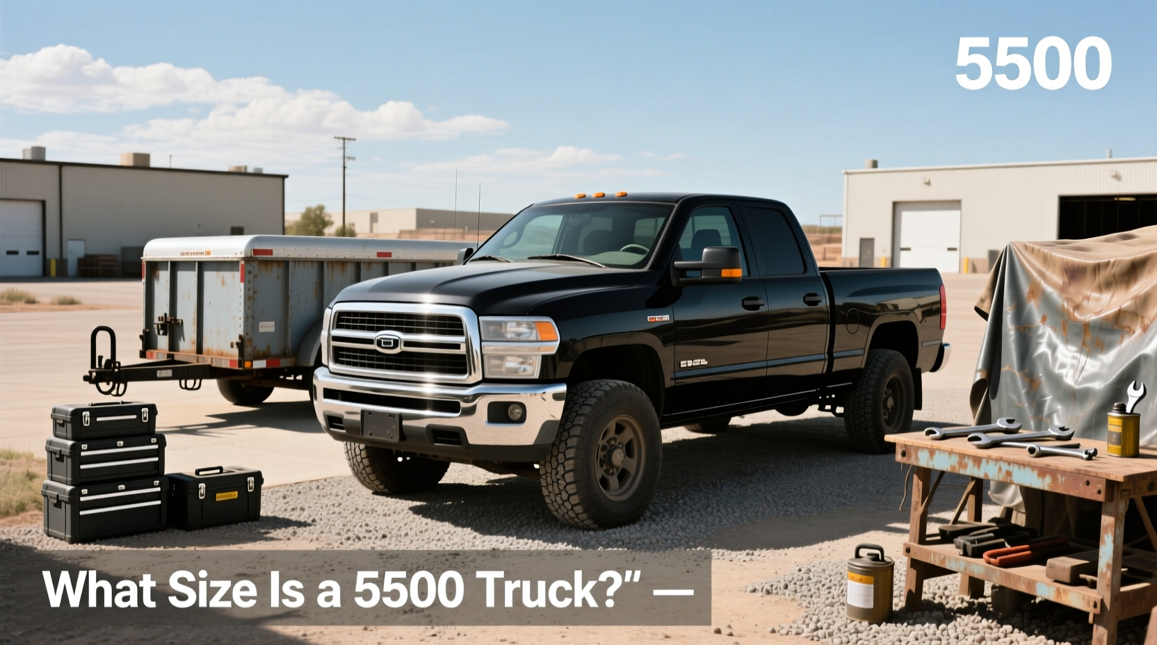 5500 Pickup Truck Guide: What Size Is It & How to Choose
