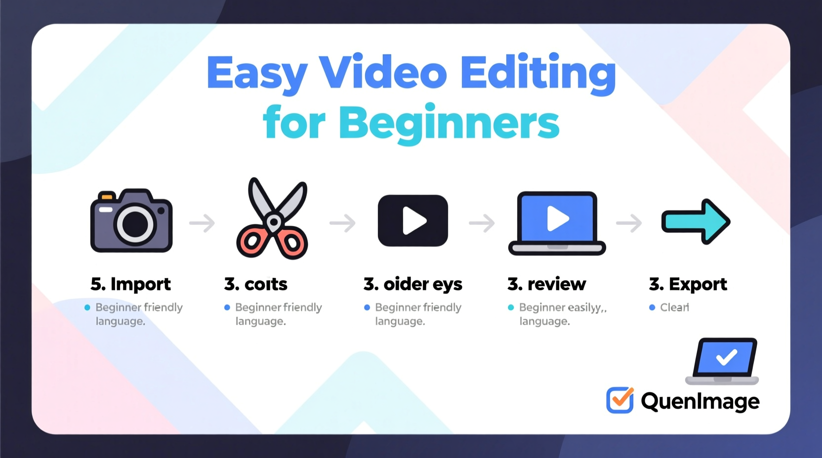 step by step guide to editing an online video easily for beginners