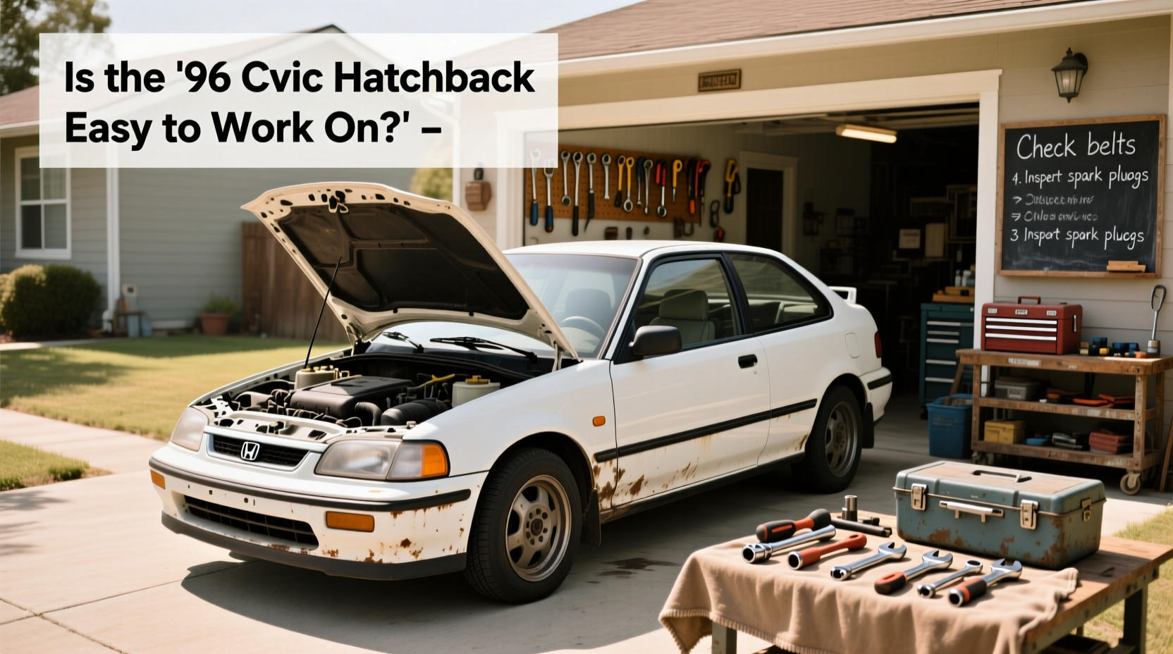 1996 Honda Civic Hatchback Repair Guide