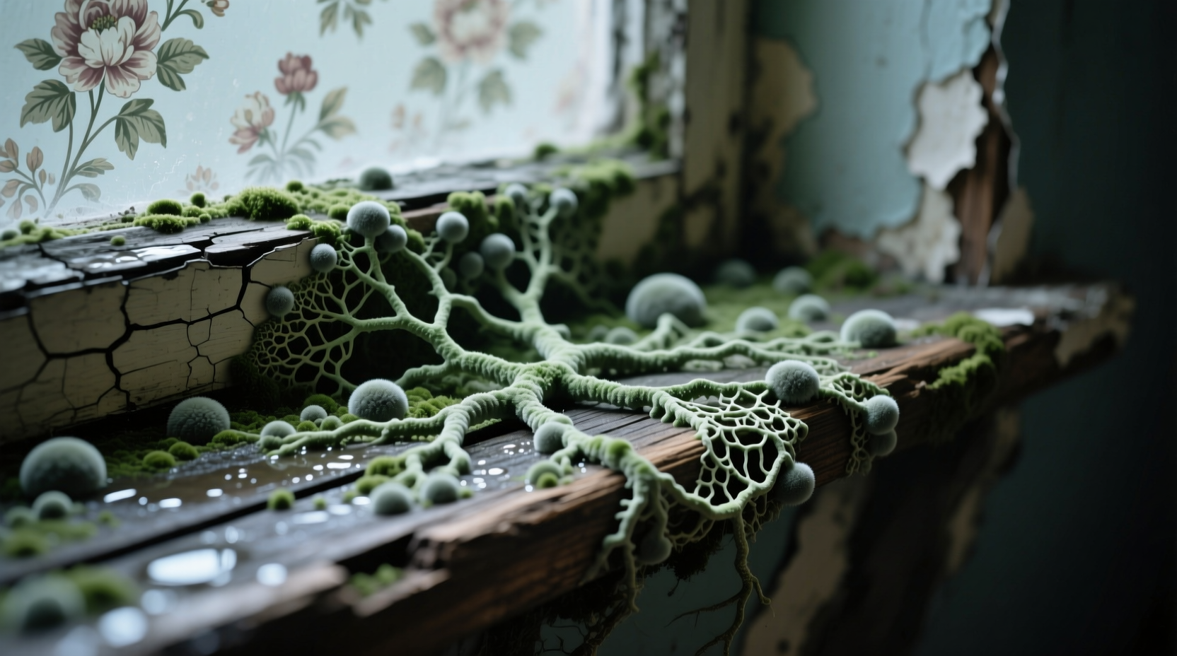 mold in window sill